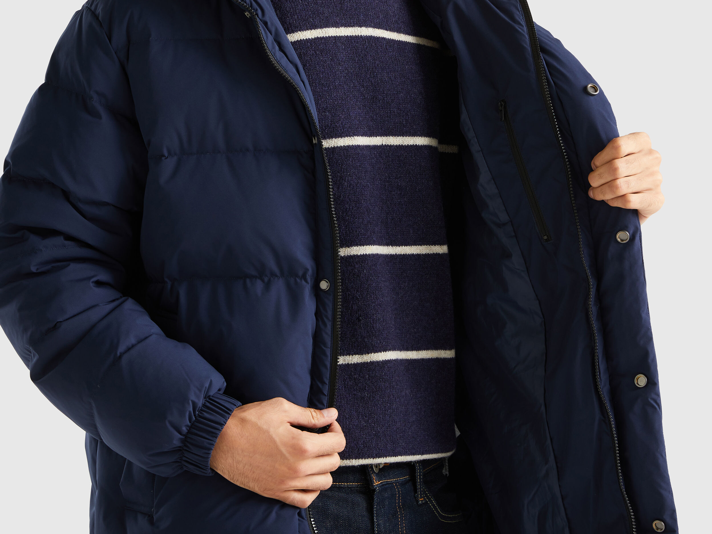 Benetton cheap padded jacket