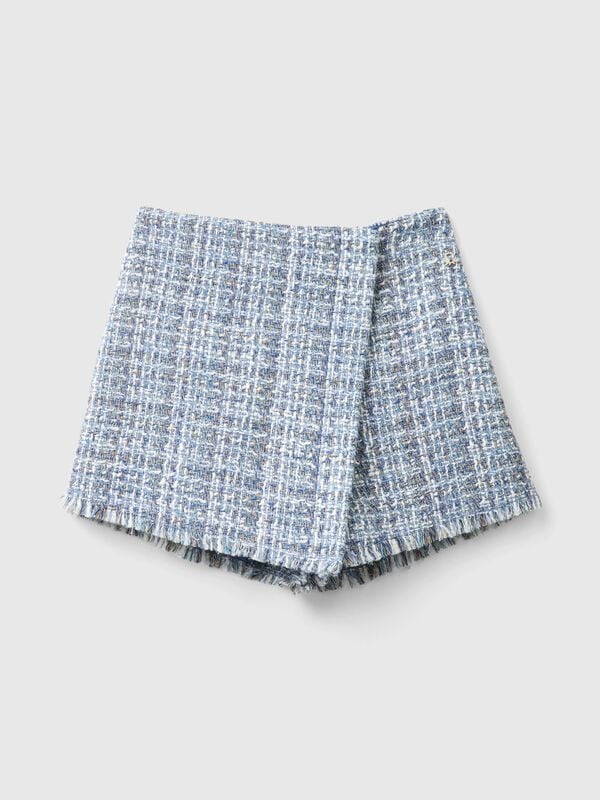 Falda pantalón de tweed Niña