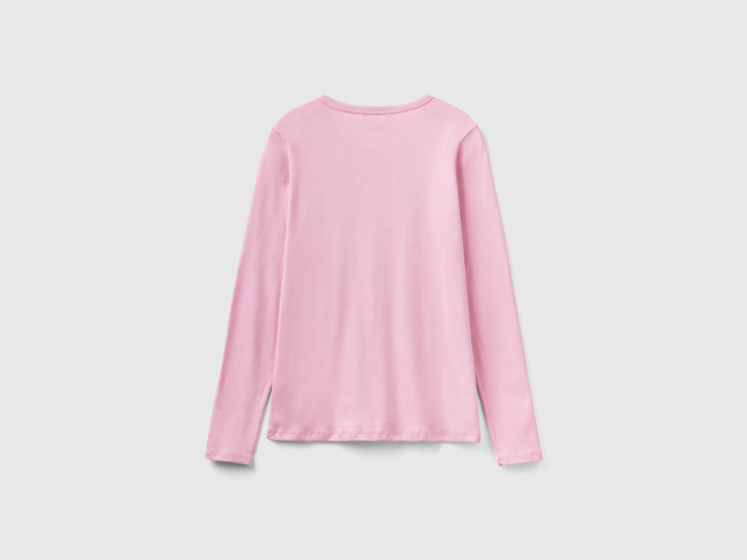 Pastel pink deals long sleeve shirt