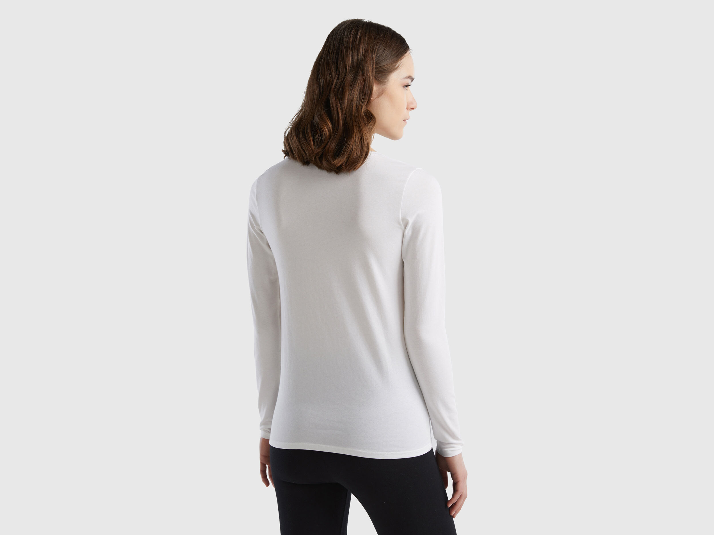 Benetton full sleeves t shirt hotsell
