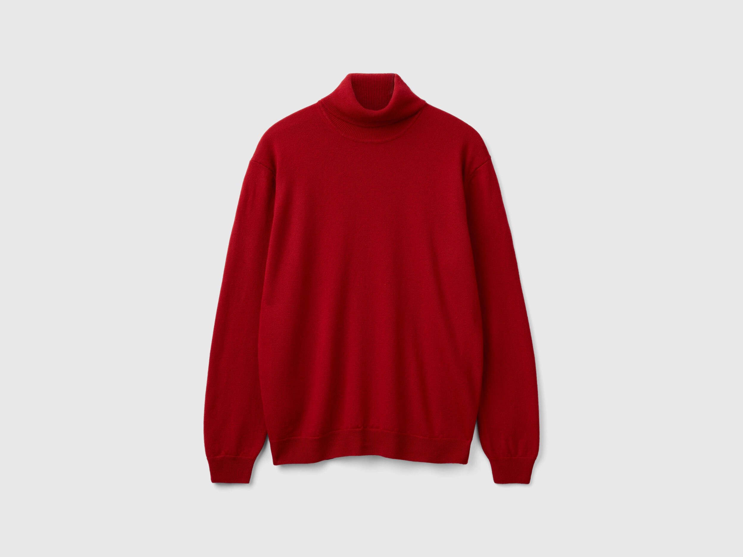 Red turtleneck for men cheap