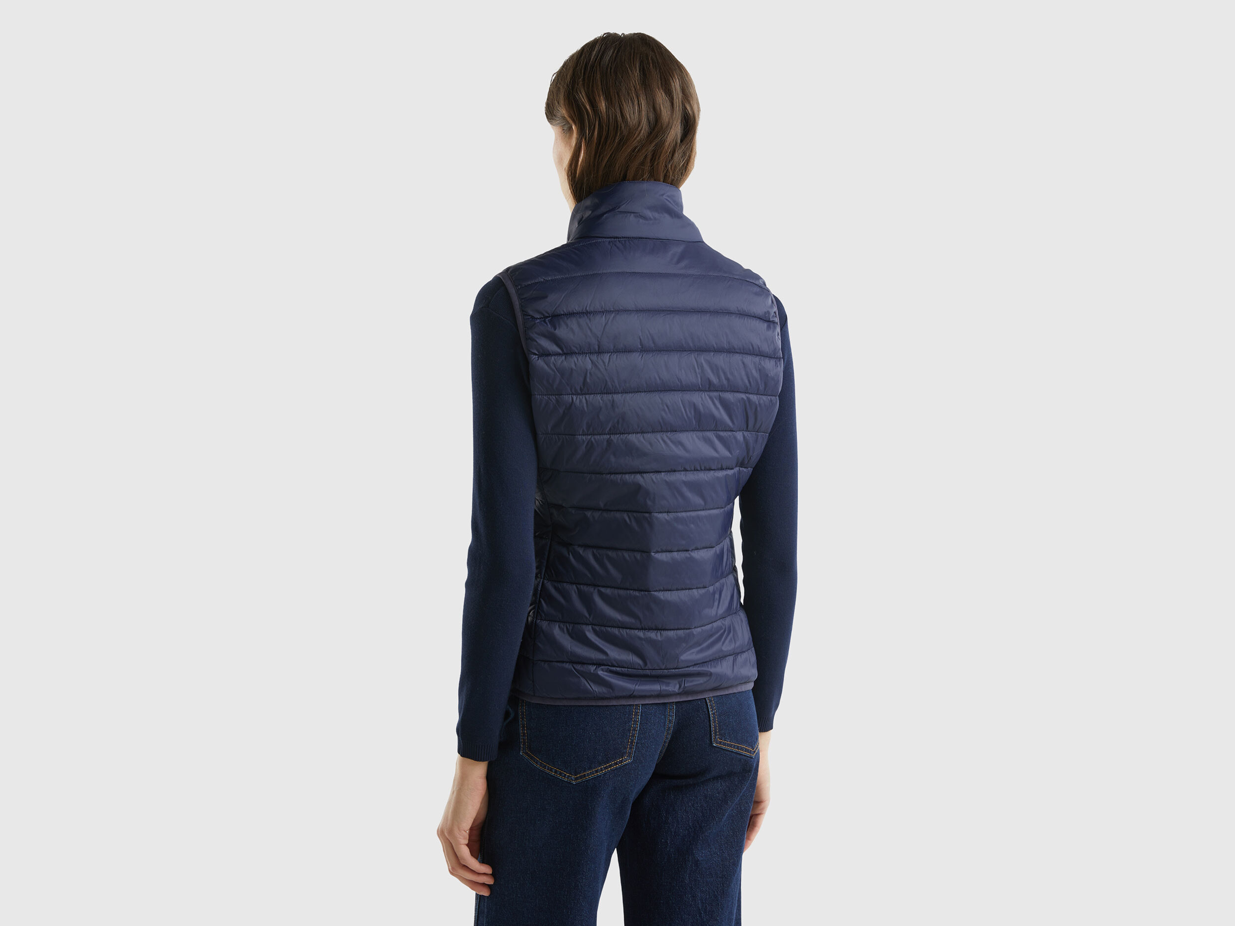 Benetton sleeveless jacket on sale