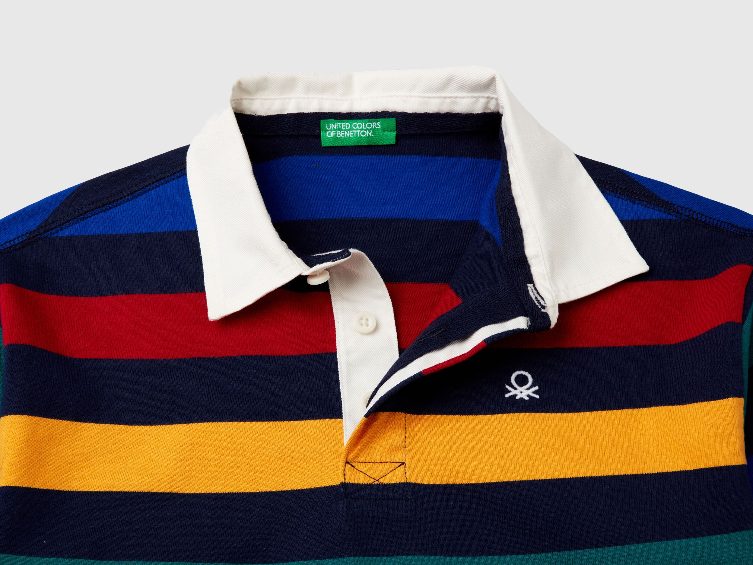品質一番の - polo rugby striped Multicolor Multi-color Benetton | ウェア