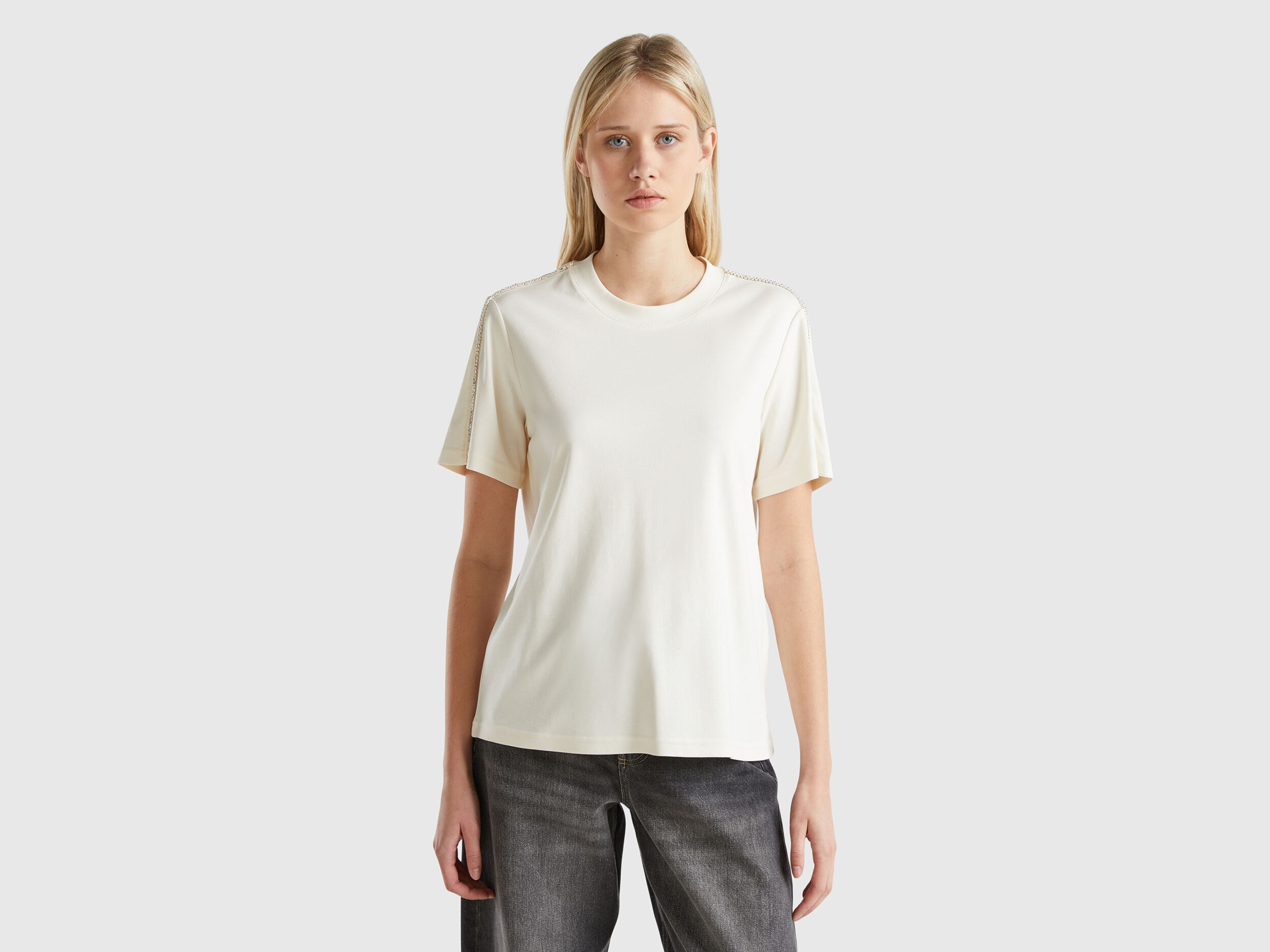 Benetton t shirt donna top