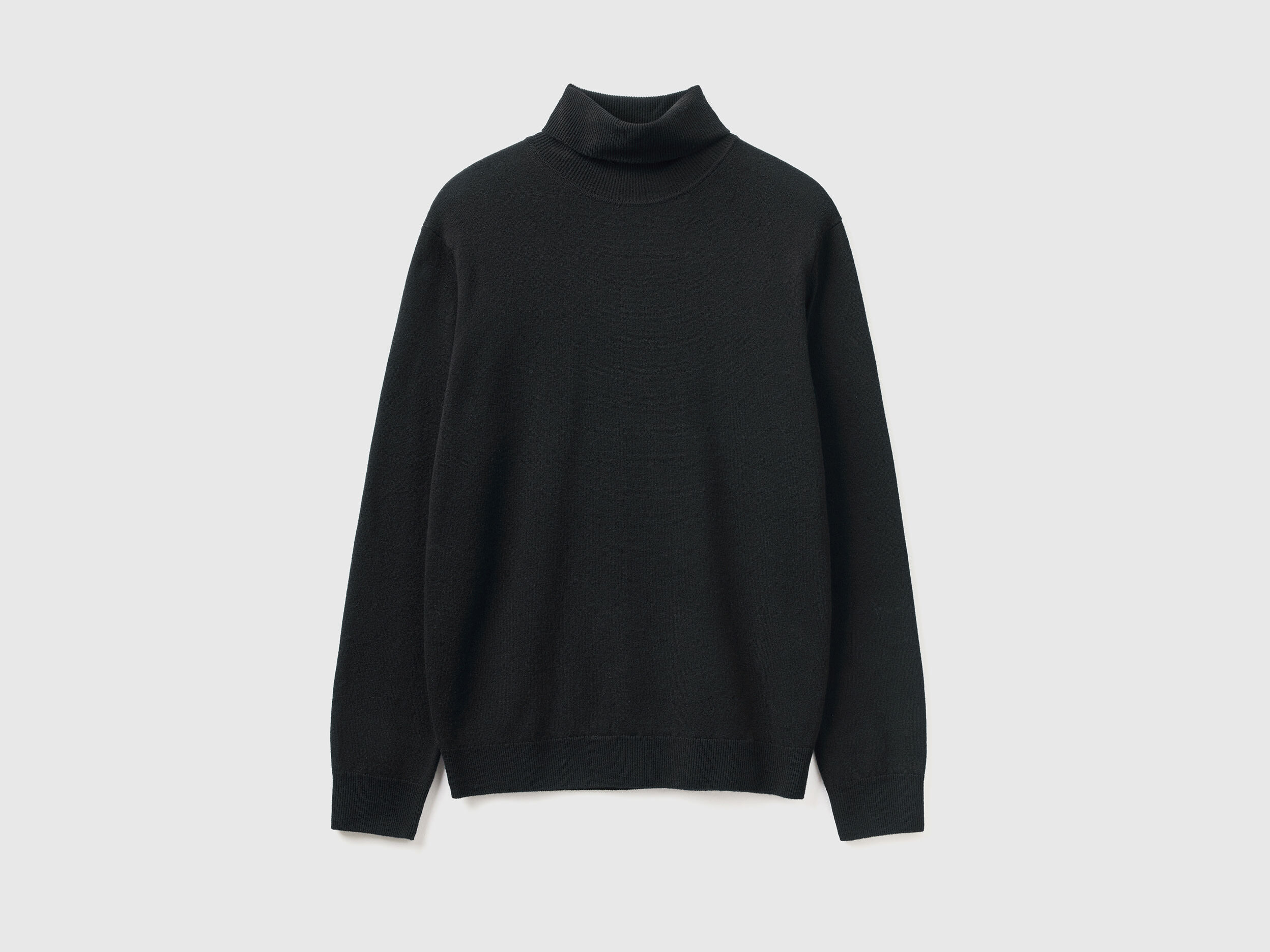 Black wool turtleneck clearance mens