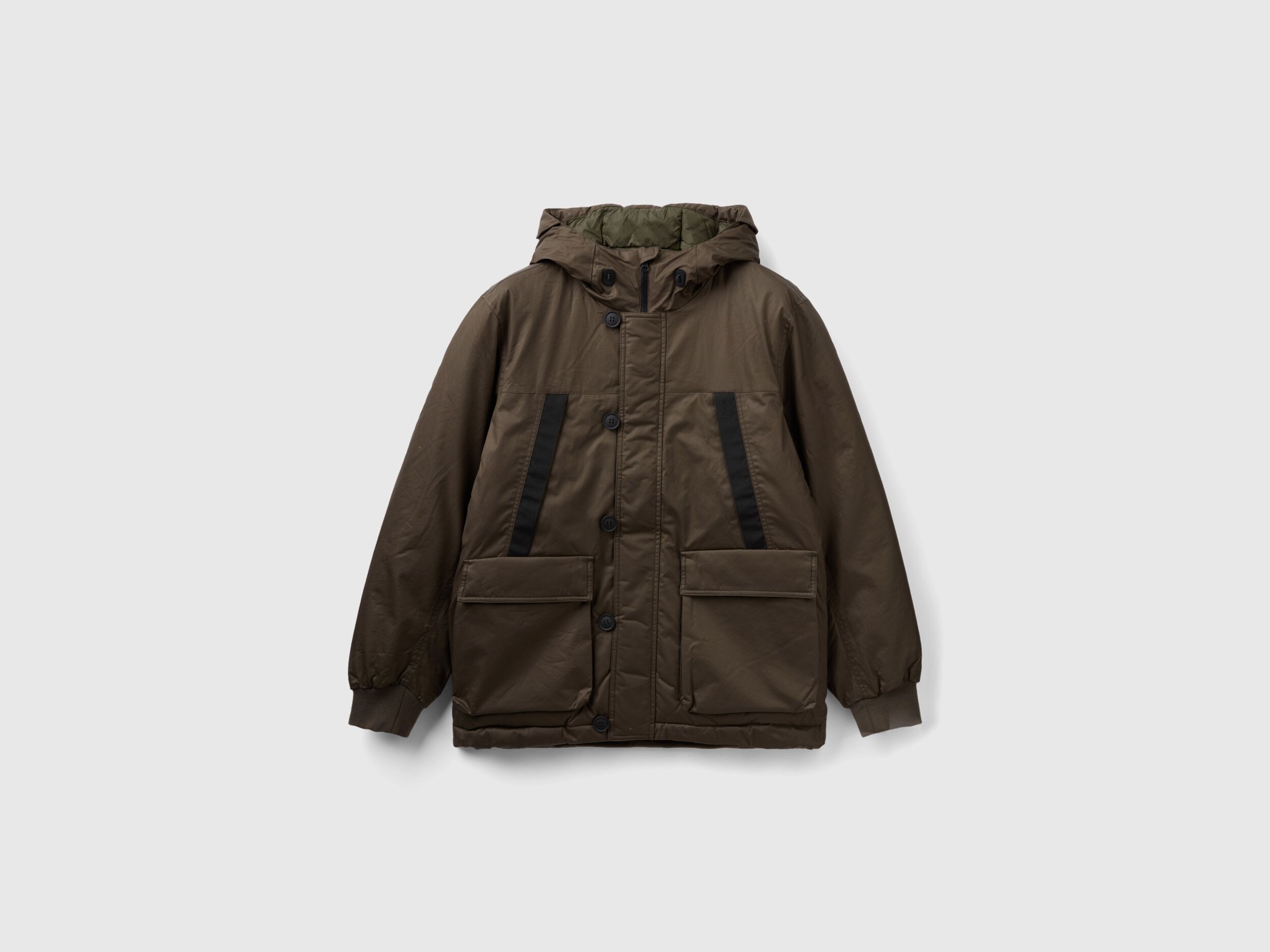 Short hot sale parka jacket
