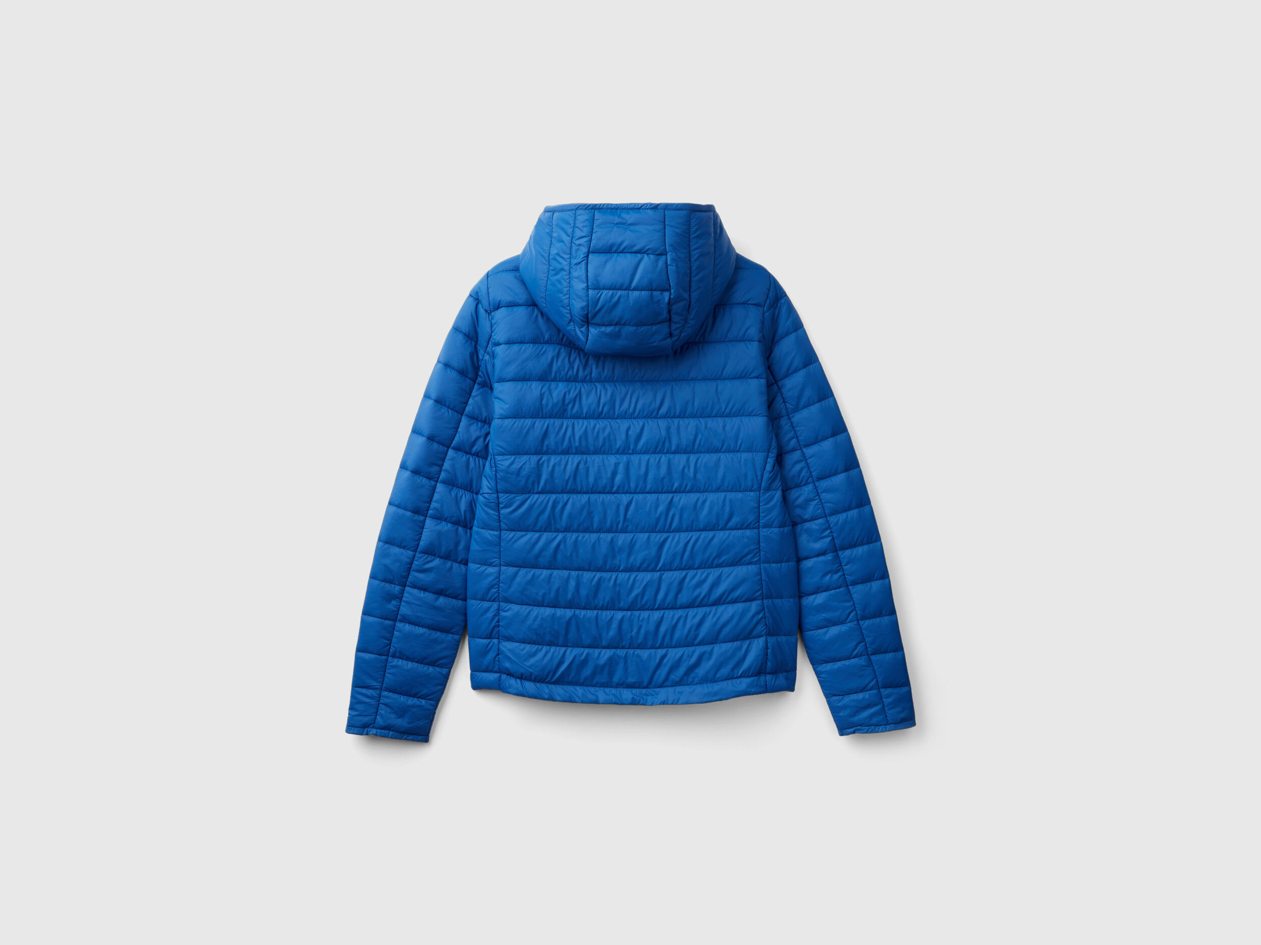Puffer jacket with recycled wadding Air Force Blue Benetton