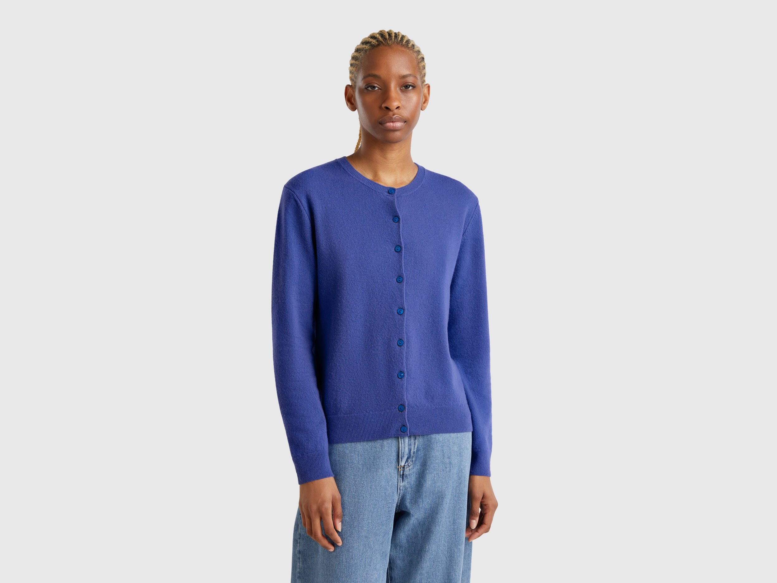 Merino Wool Cardigans Women Benetton