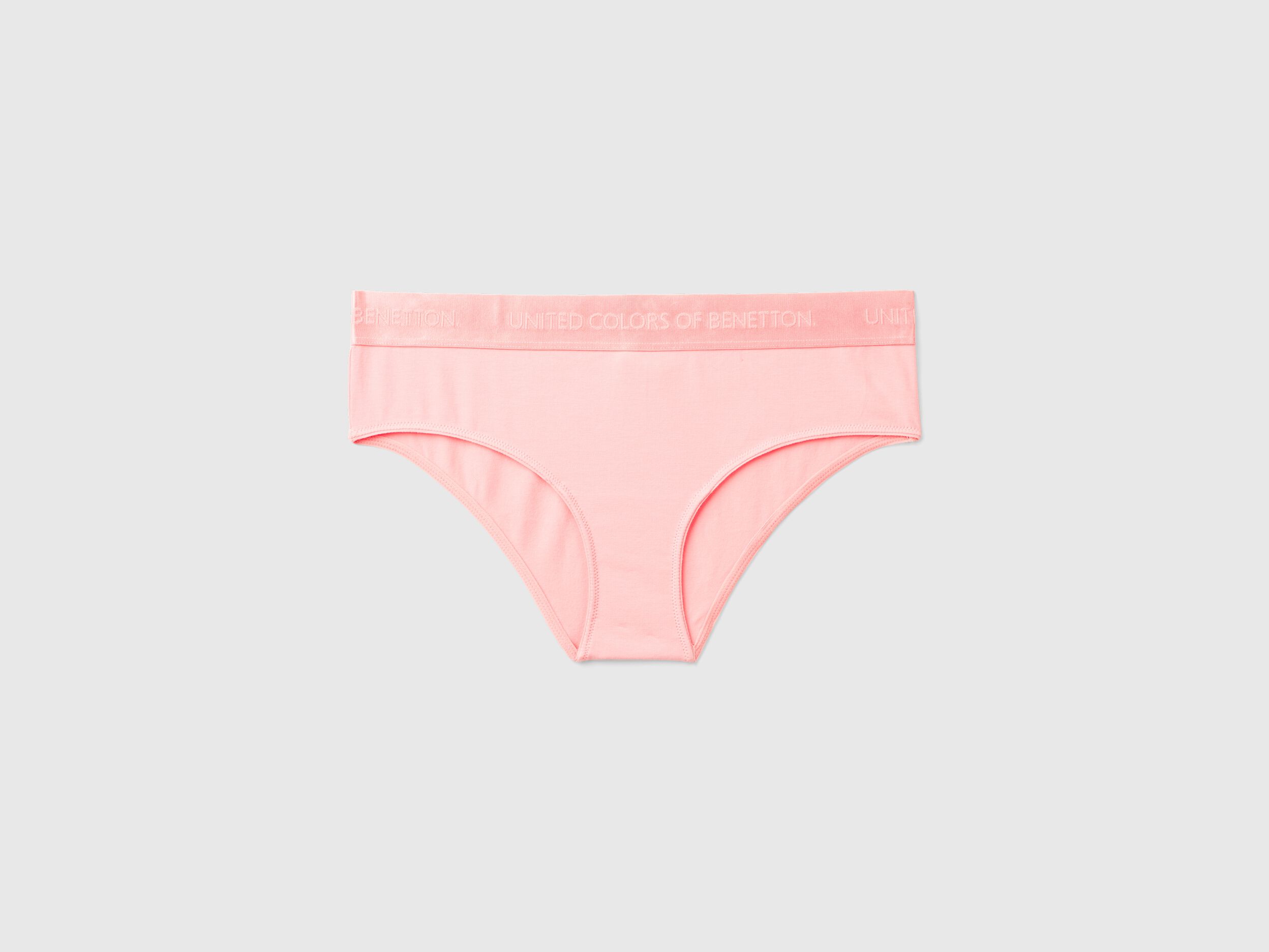High rise underwear in stretch organic cotton