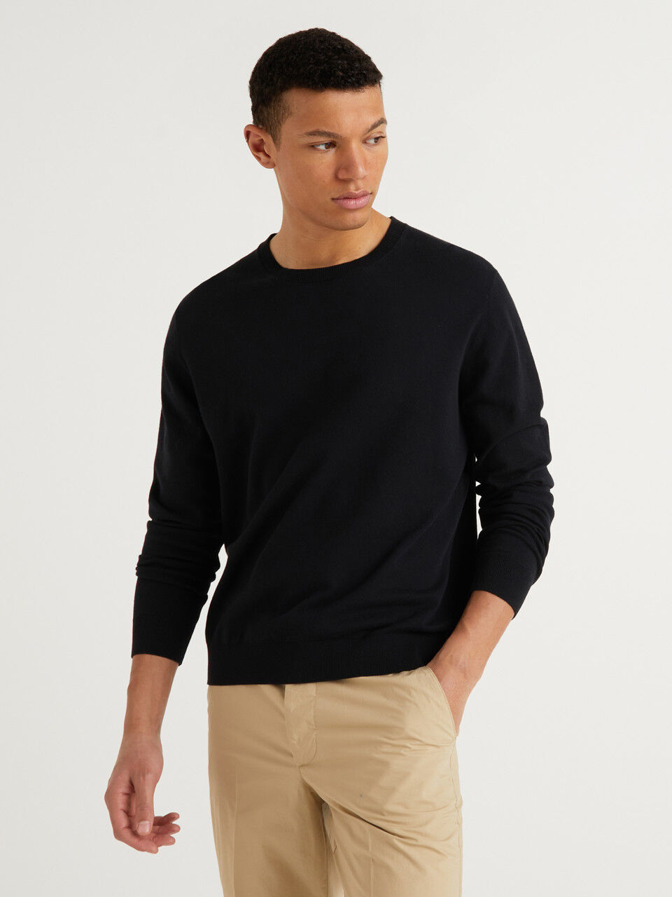Men's Iconic Tricot Cotton Knitwear Collection 2022 | Benetton