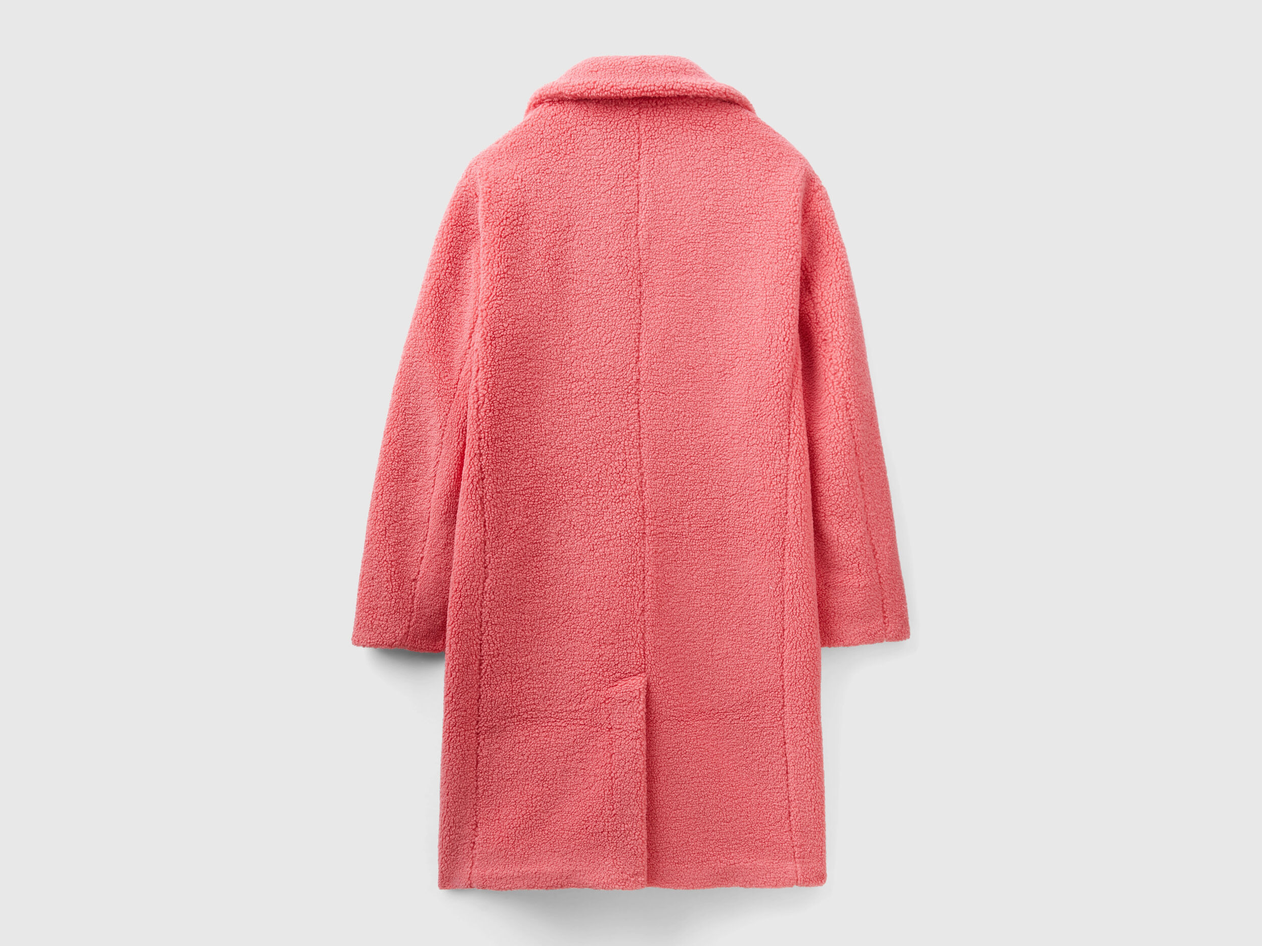 Teddy coat Pink Benetton