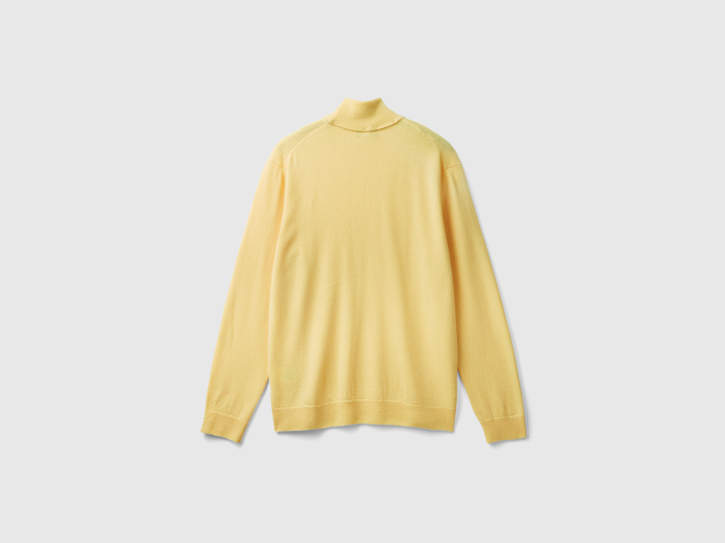 Yellow mock turtleneck store