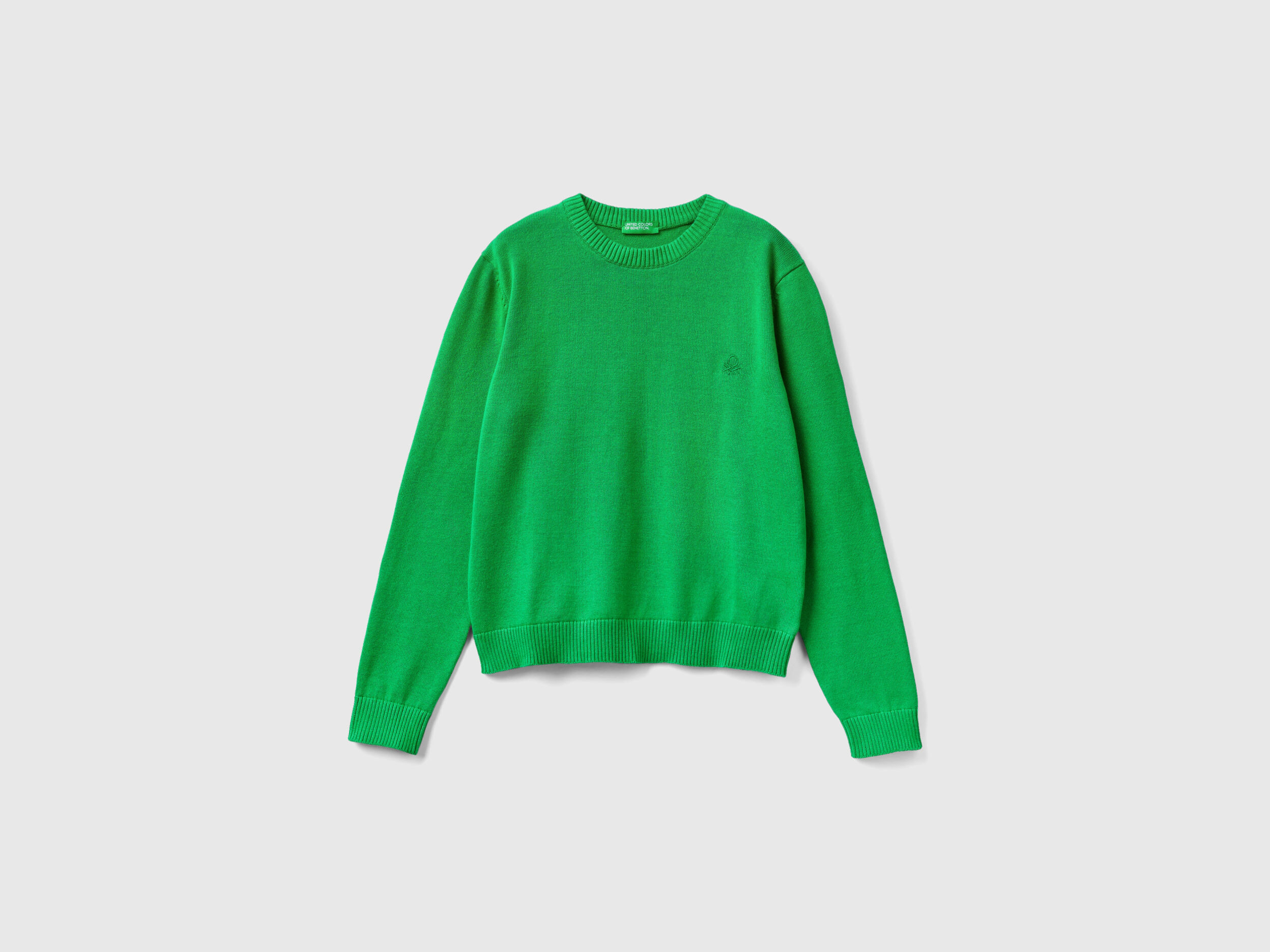 Cotton crew neck jumper new arrivals