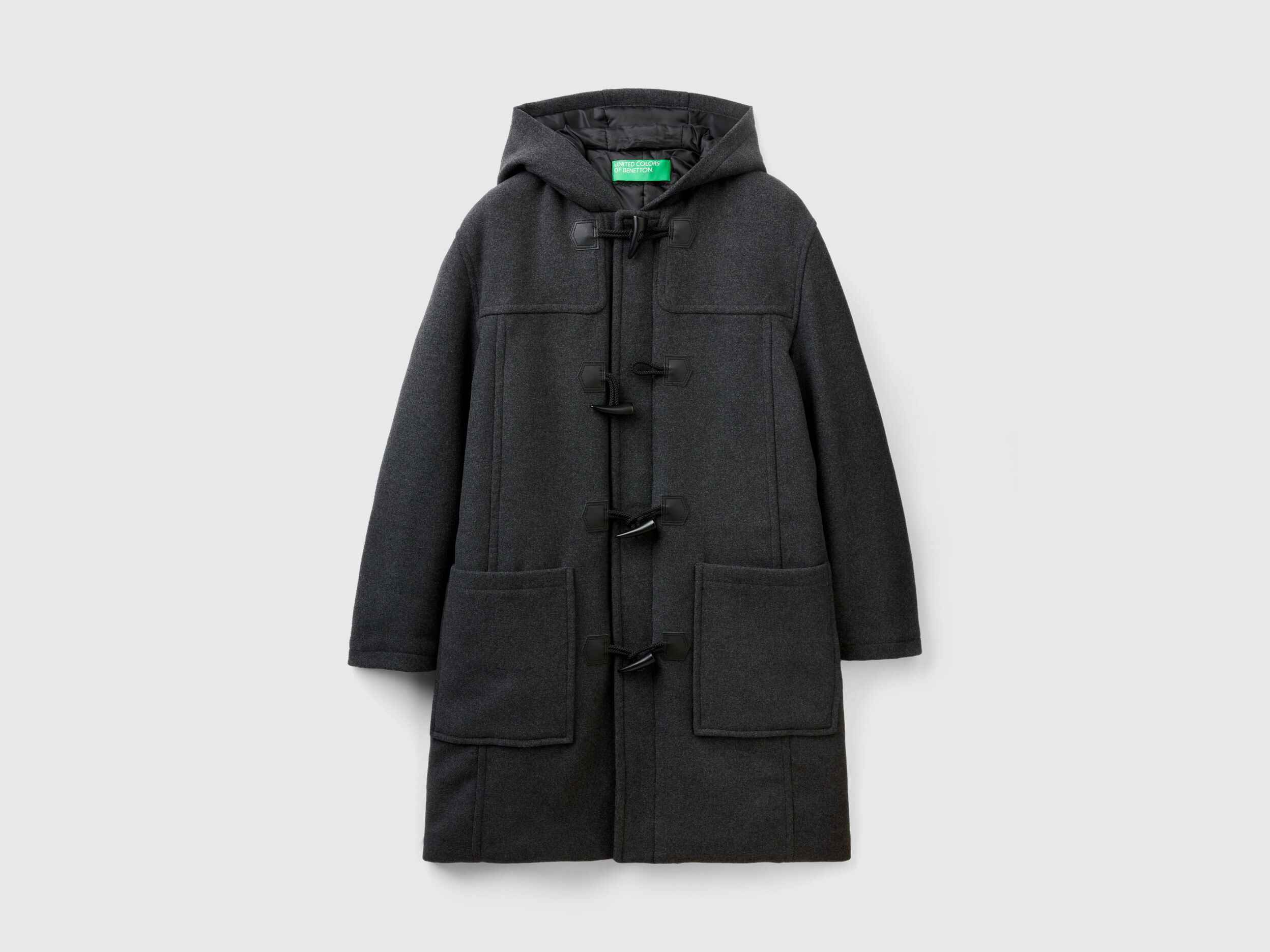 Y-3 M CH3 WOOL MELTON DUFFLE COAT - ダッフルコート