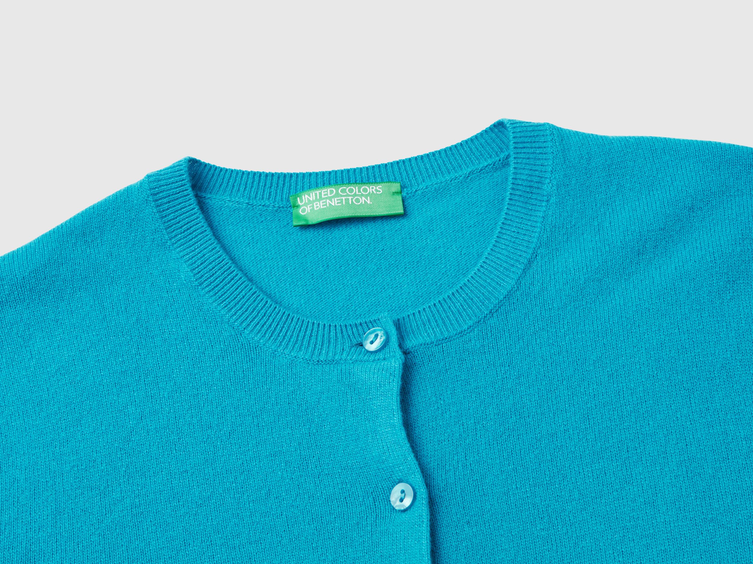 Turquoise cardigan best sale