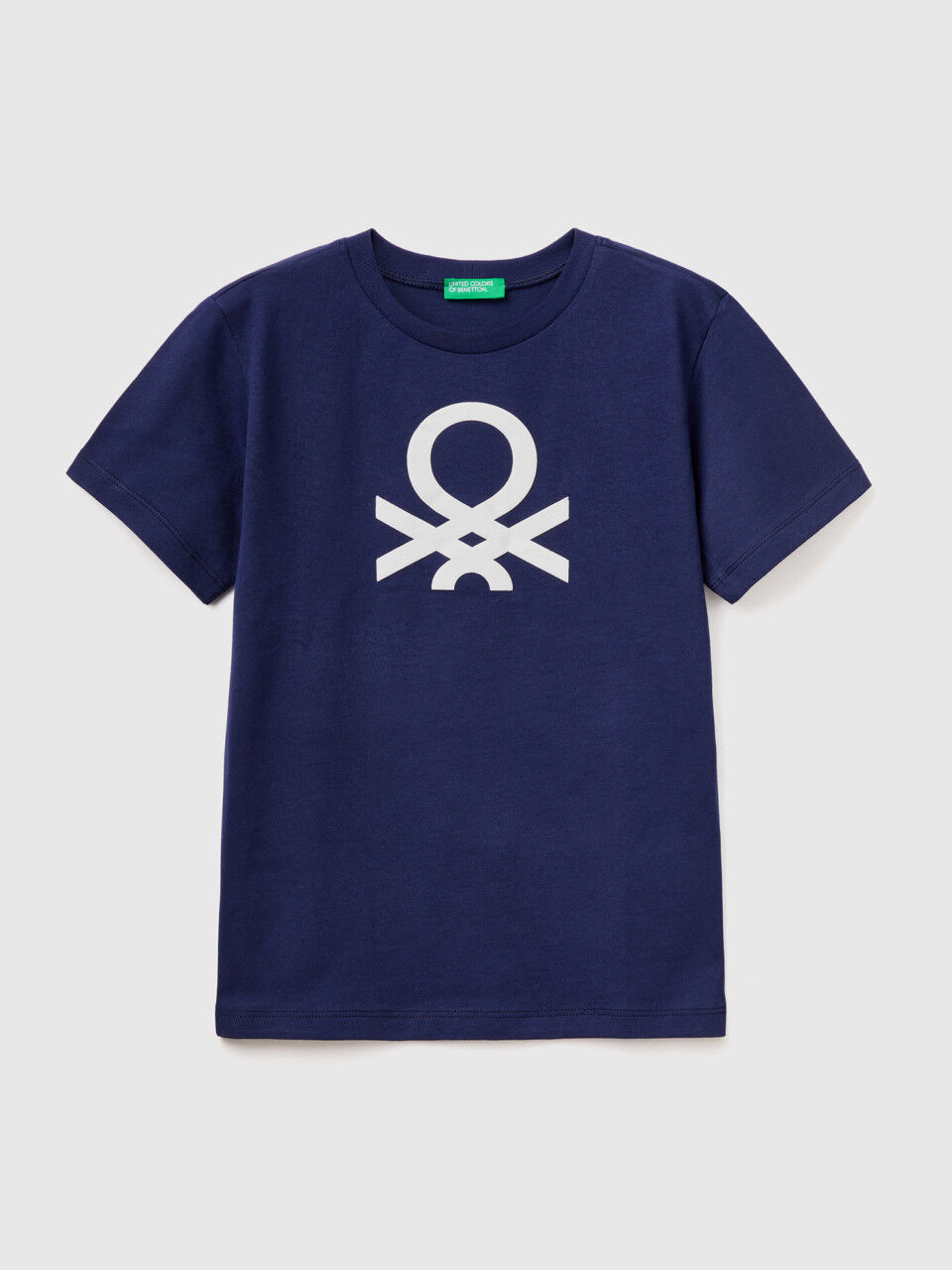 100% organic cotton t-shirt with logo