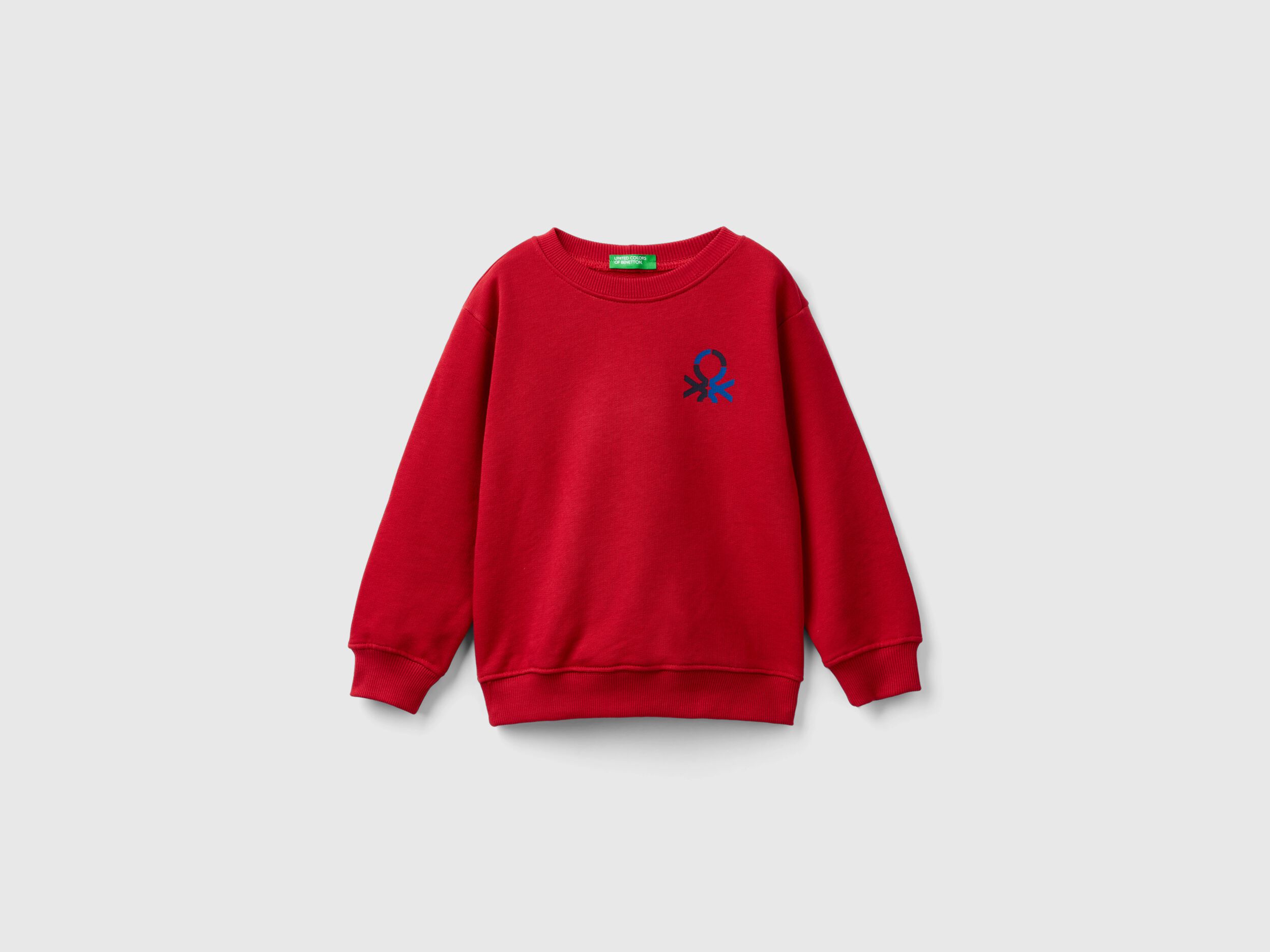 Kid Boys Sweatshirts without hood Collection 2024 Benetton