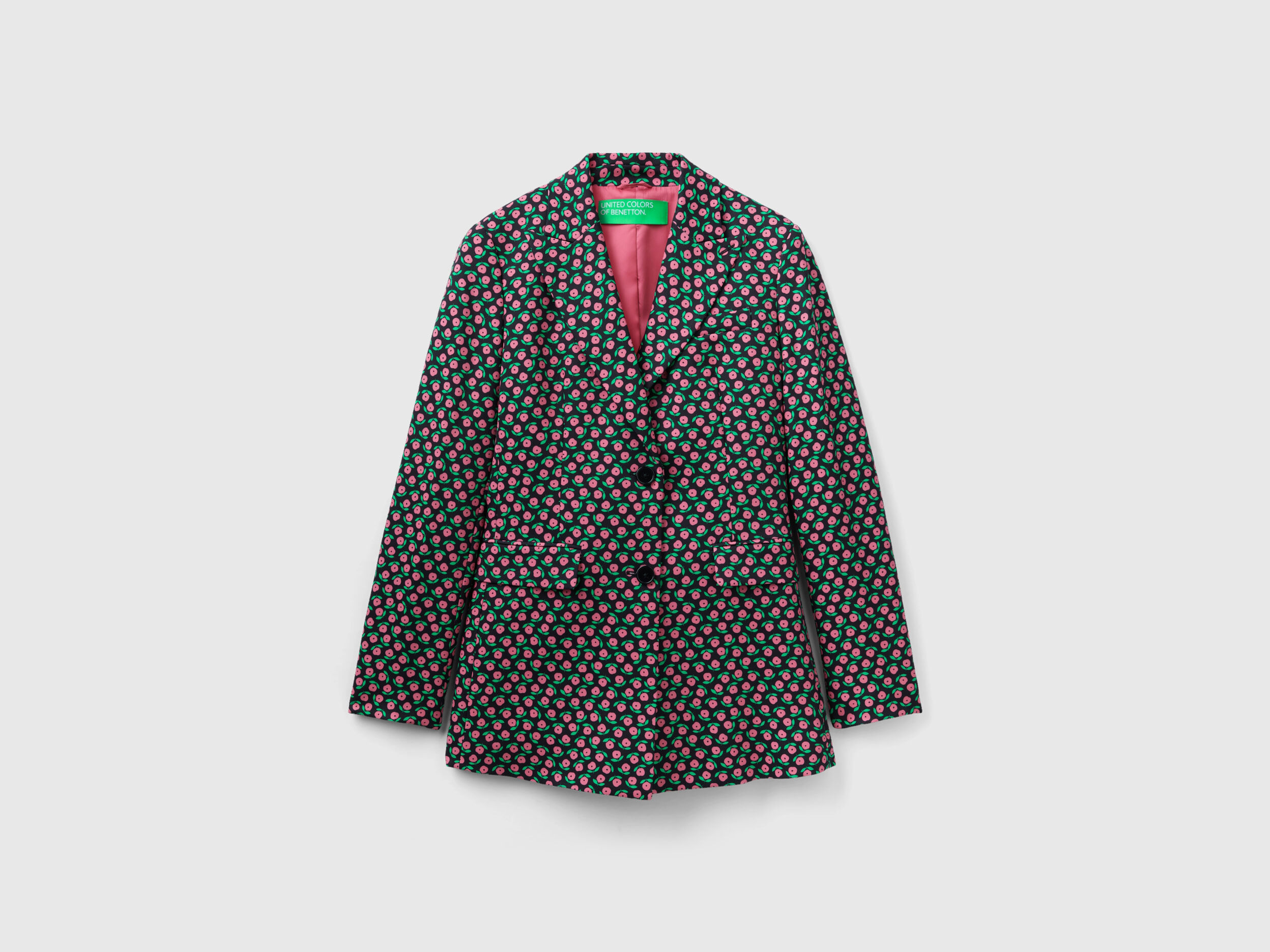 Benetton classic tailored best sale coat