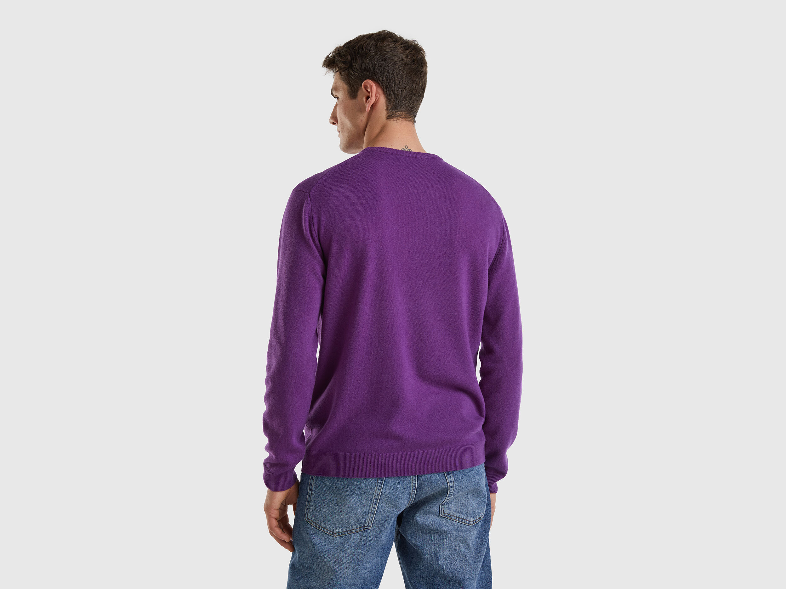 Purple crew neck discount jumper