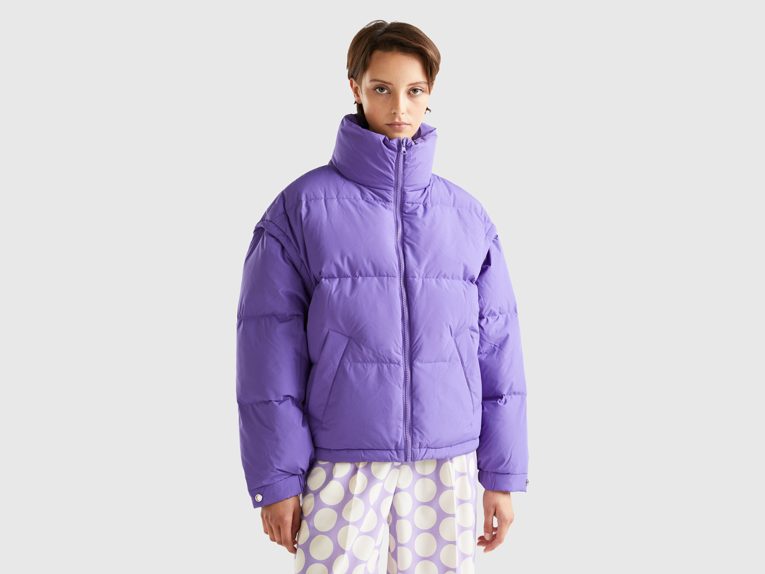 Benetton hot sale plumifero mujer