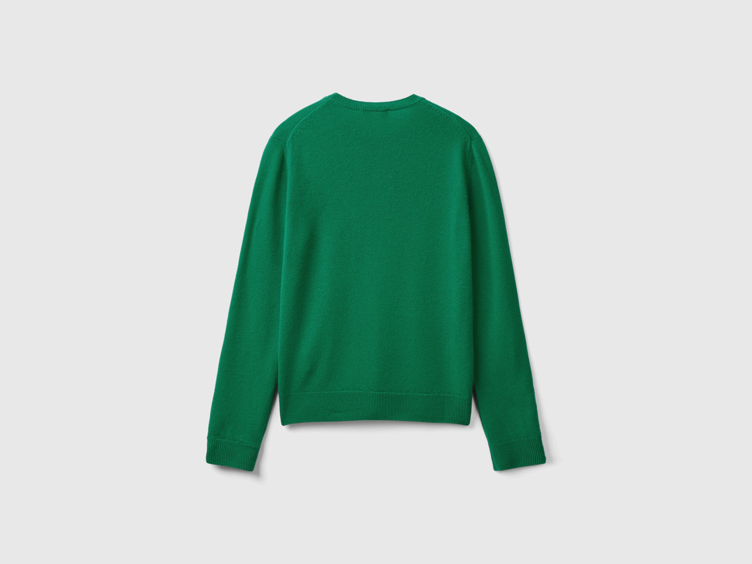 Crew neck sweater green sales