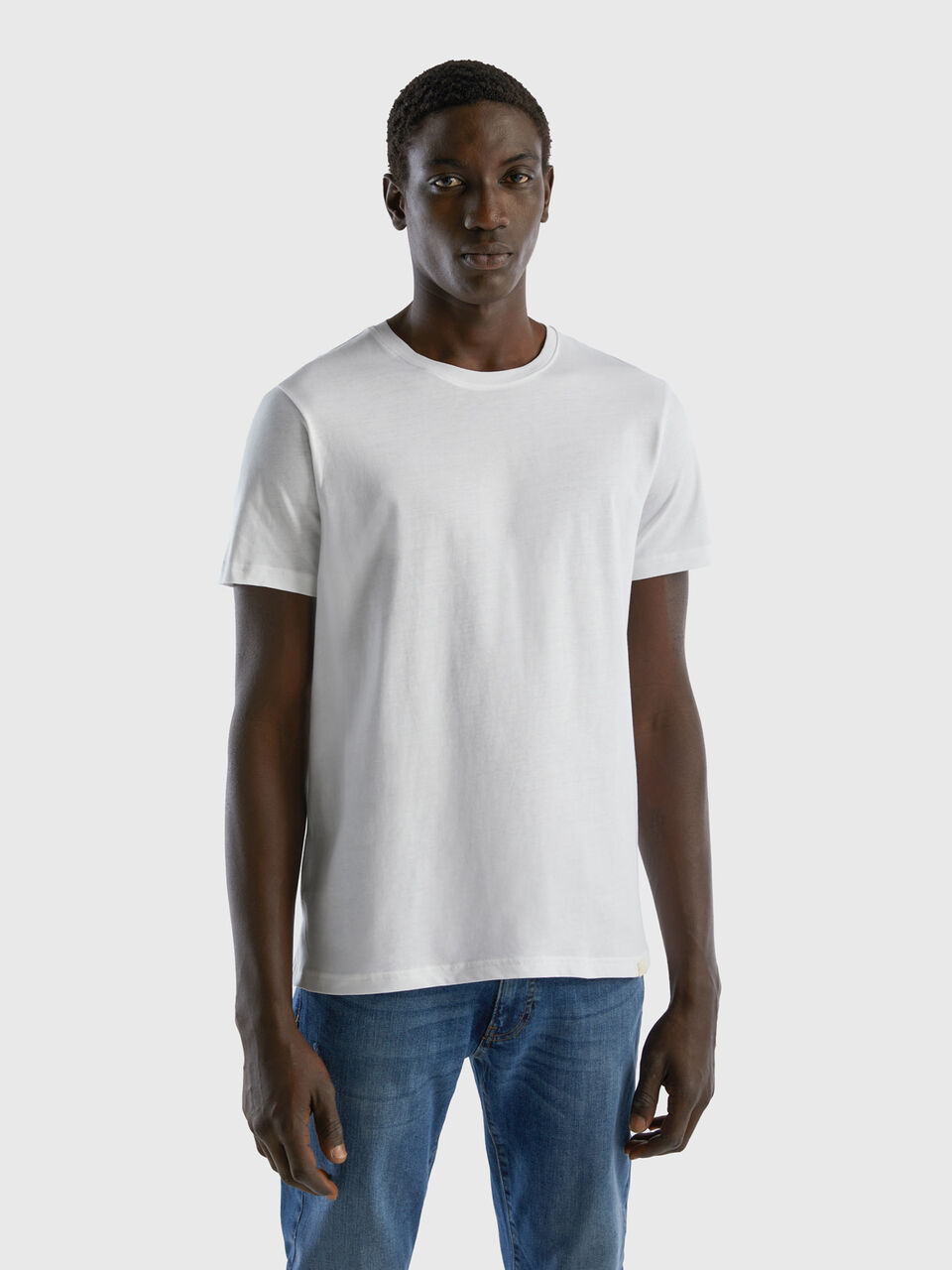 White t-shirt - White | Benetton