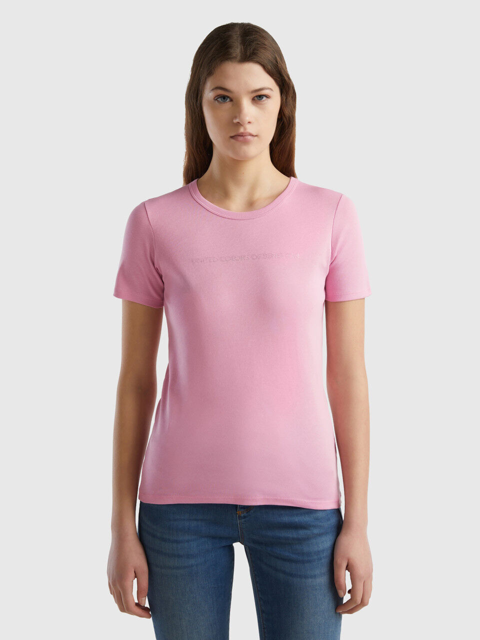 Benetton tee shirt sale femme