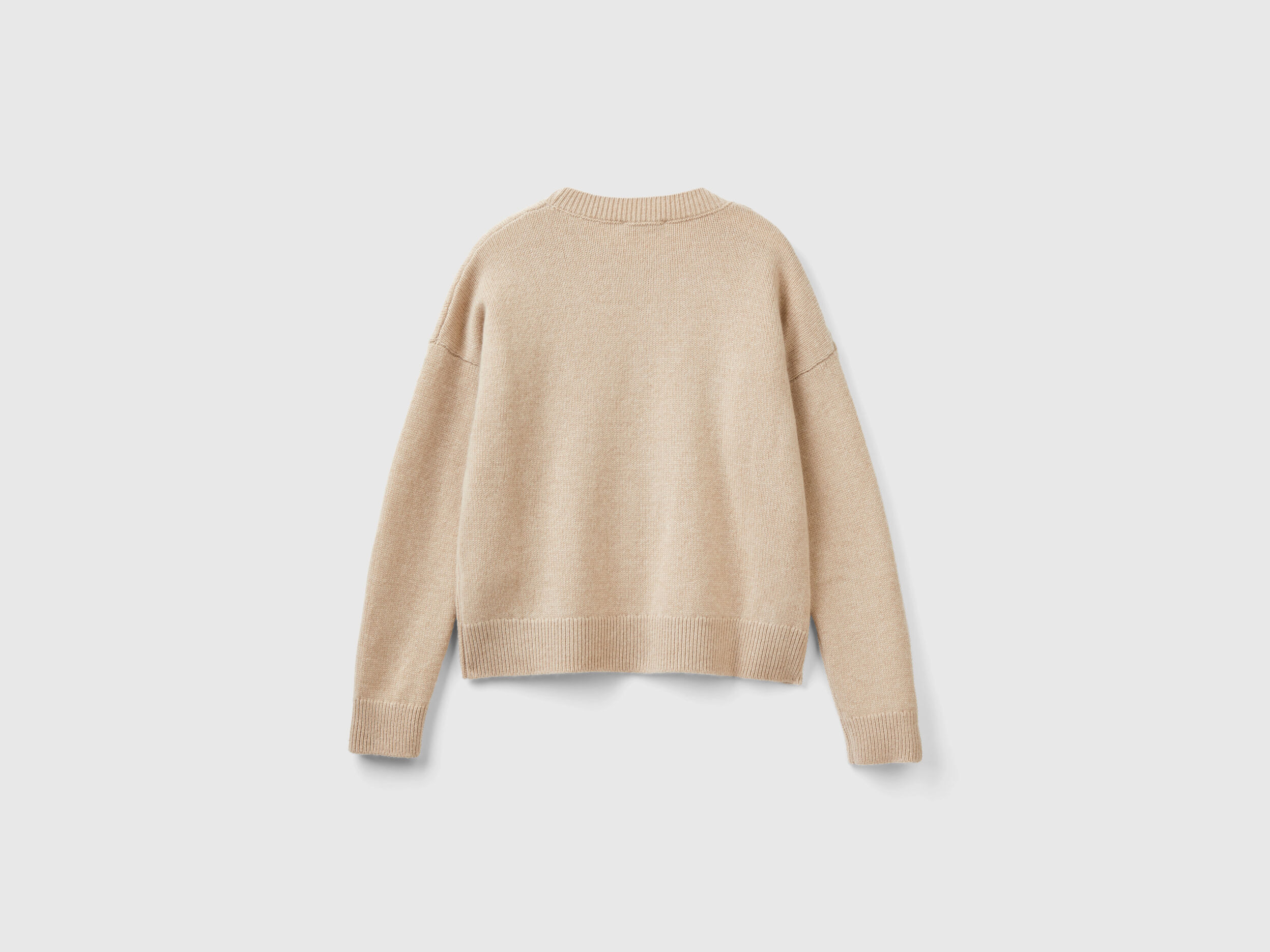 Beige cashmere shop sweater
