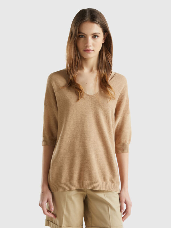 Take It All In Cotton-Blend Sweater, Women's Sweaters