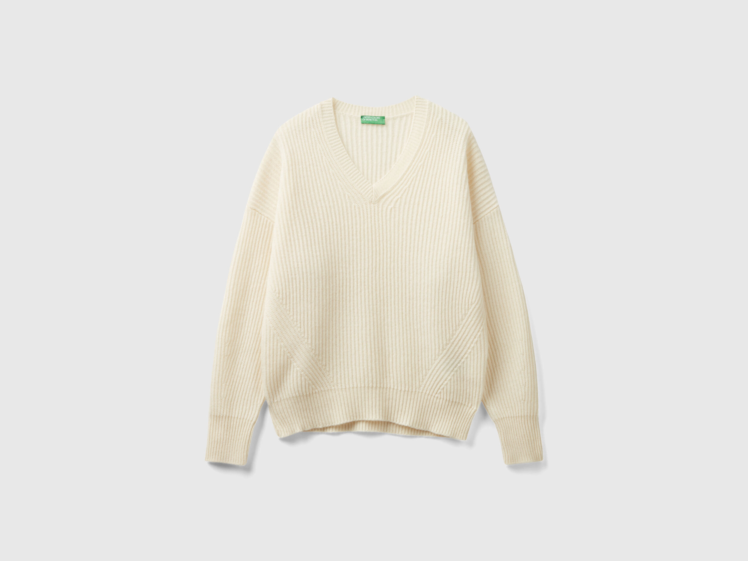Benetton v neck sweater online