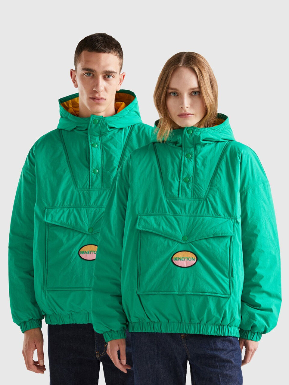 Benetton windbreaker on sale