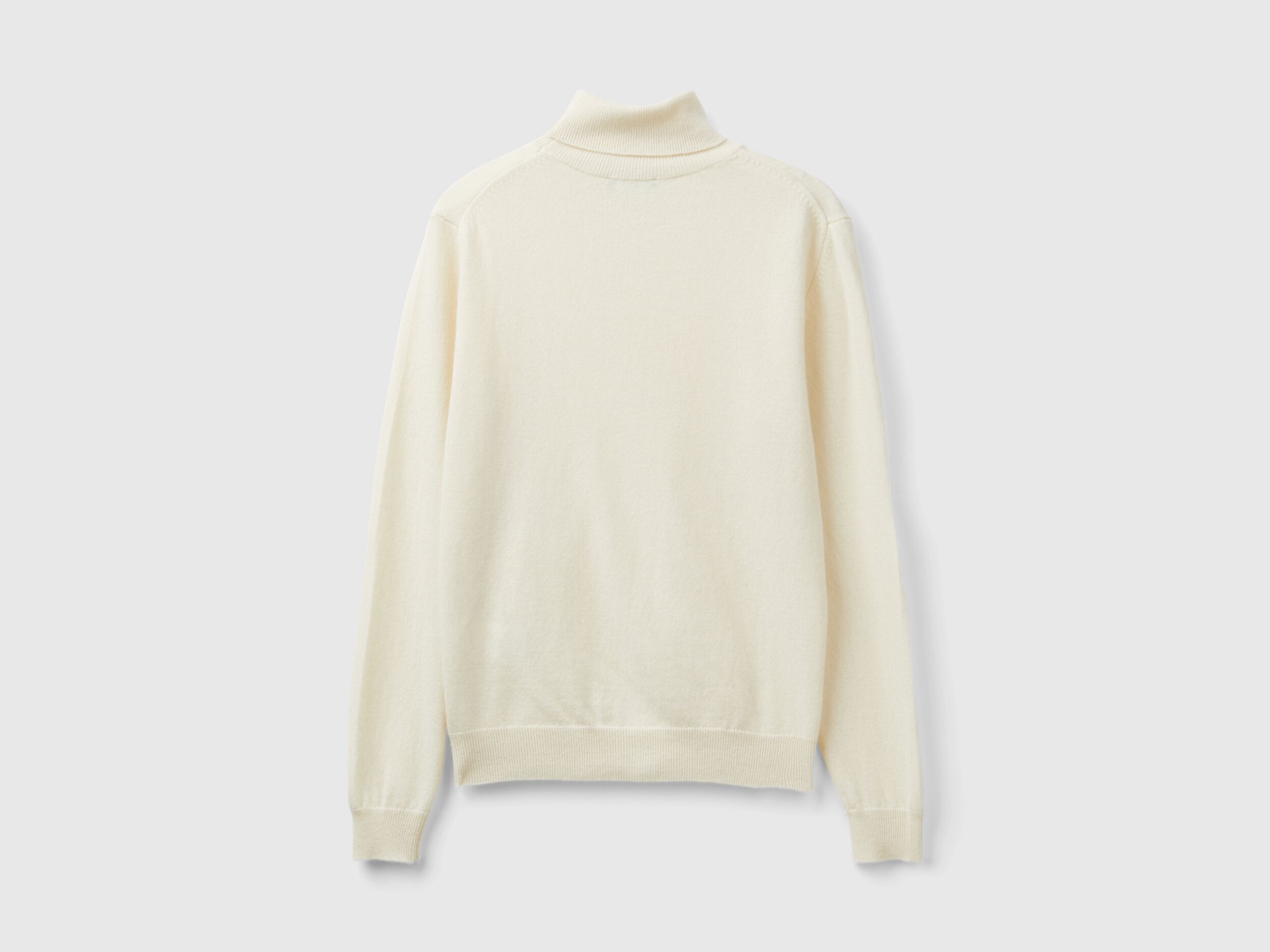 Womens cream turtleneck sweater new arrivals