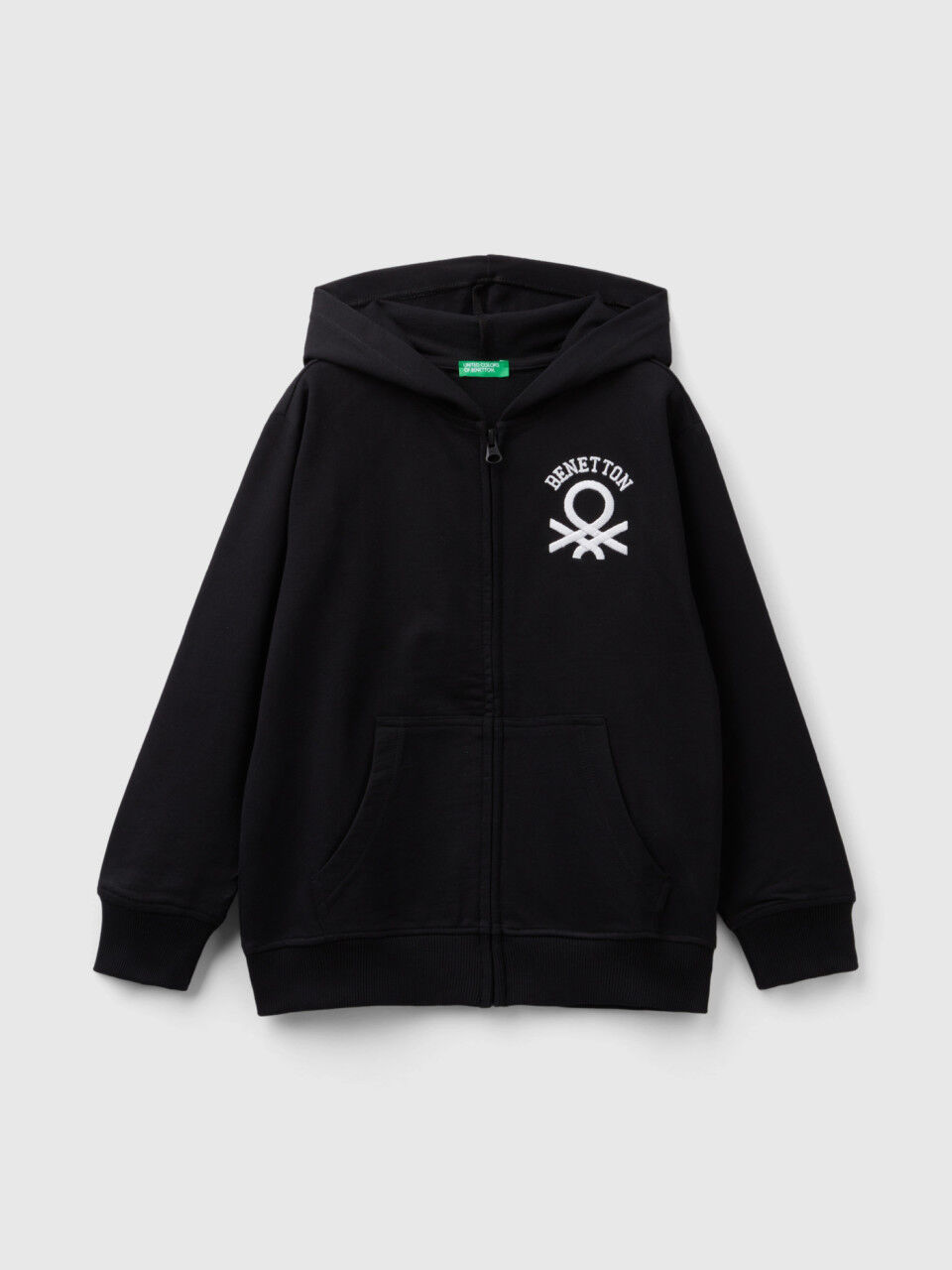 Benetton deals hooded sweatshirt