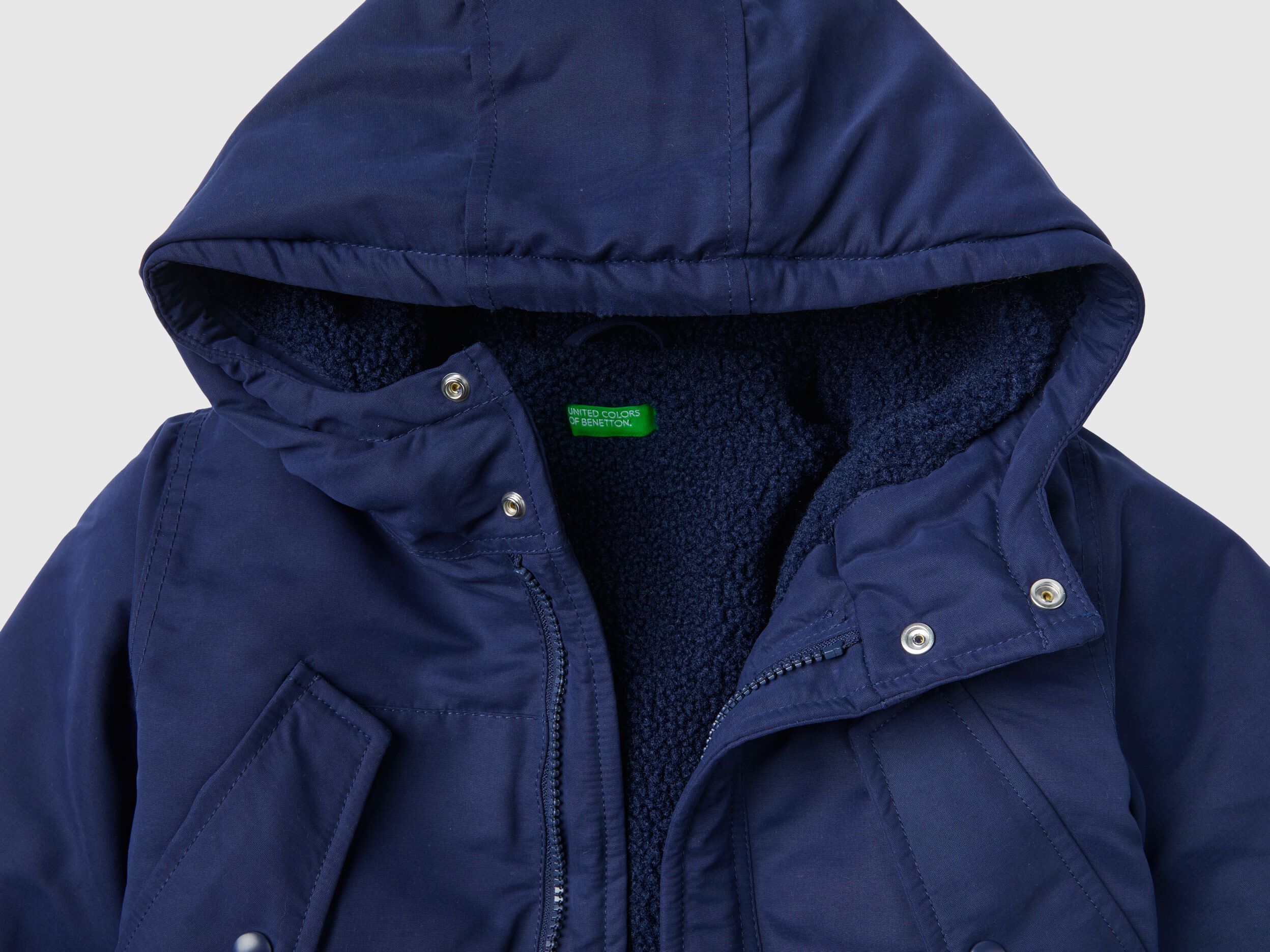 Parka niño benetton shop