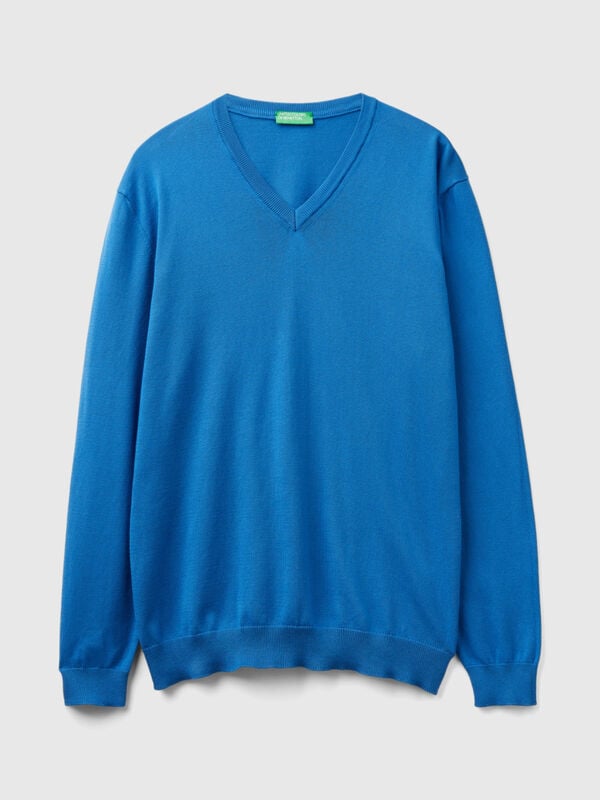Faded Glory Blue V-neck Sweaters for Men