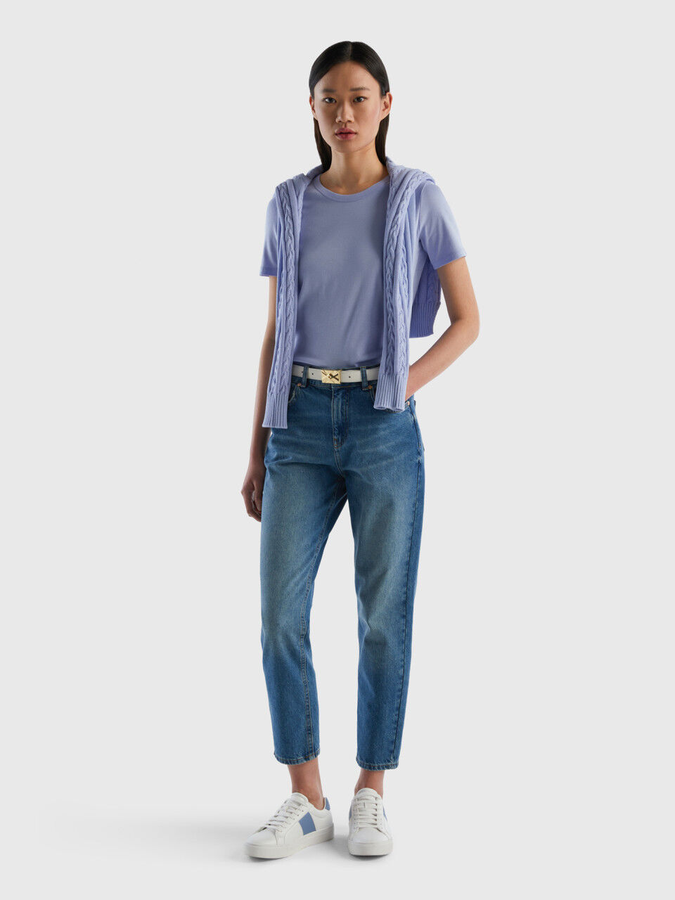 Women's High-Waisted Jeans New Collection 2023 | Benetton