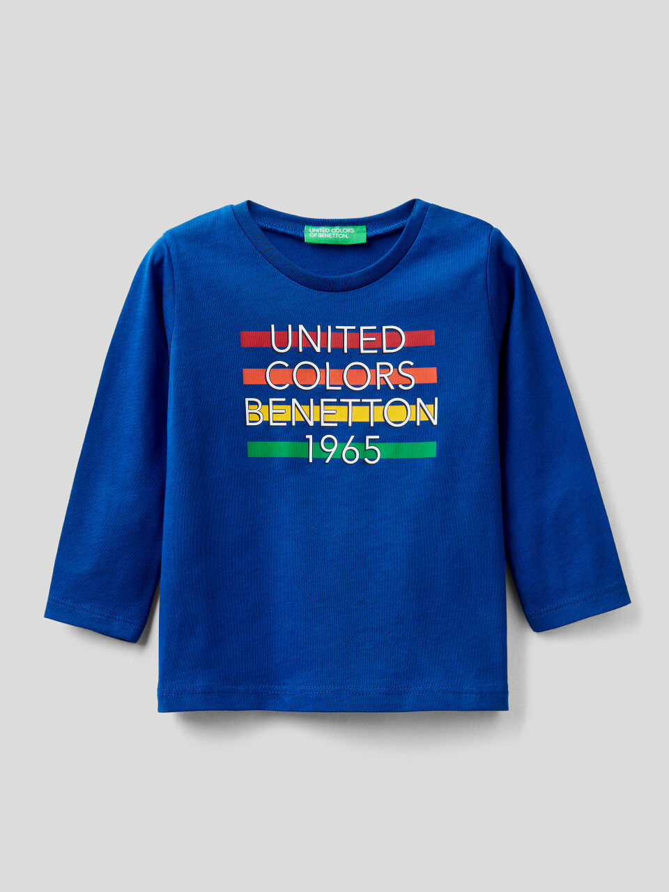 United Colors of Benetton Jungen T-Shirt M/L Langarmshirt