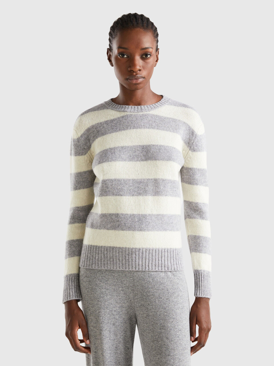 Shetland wool sweater womens clearance