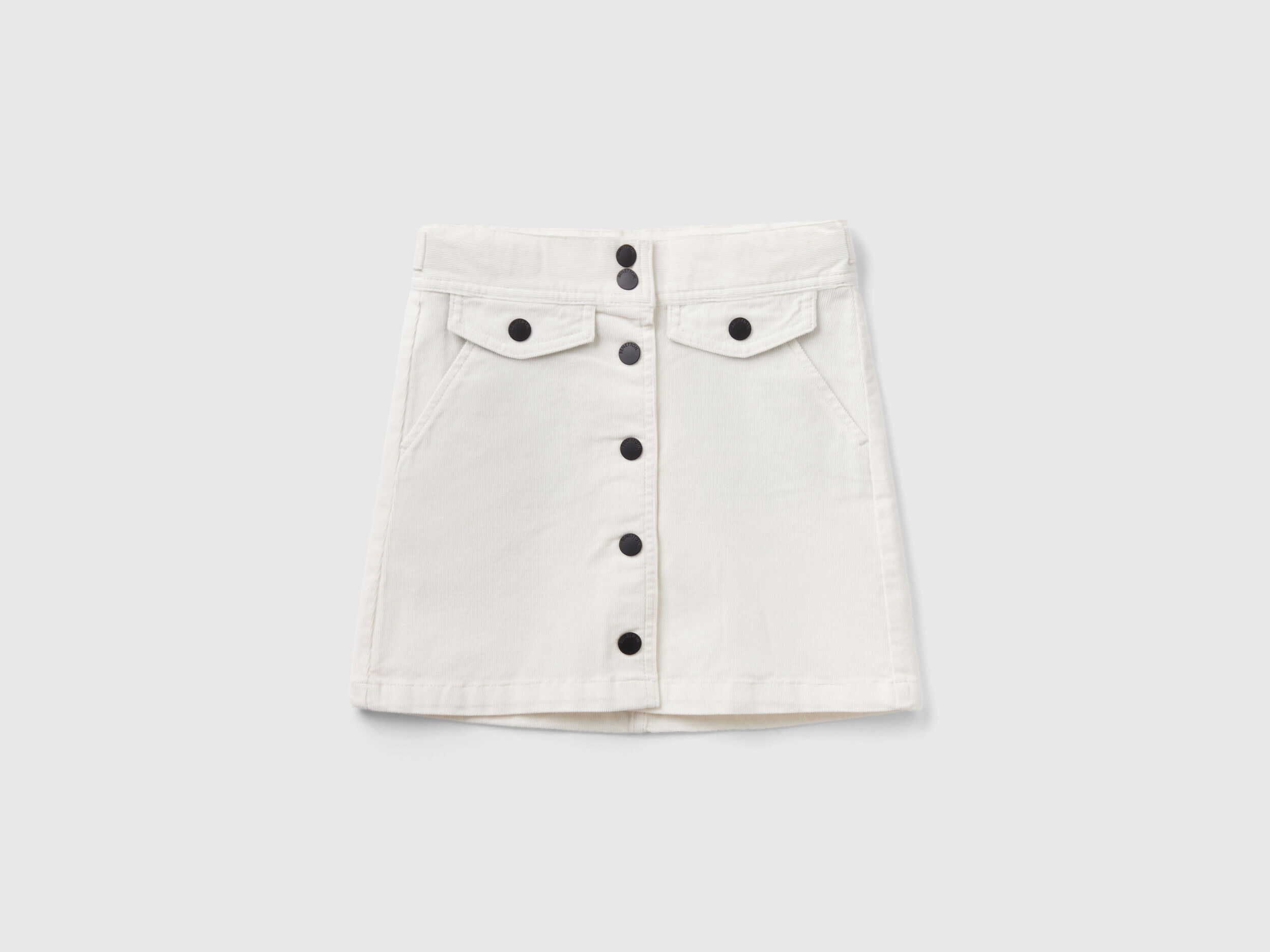White sales corduroy skirt