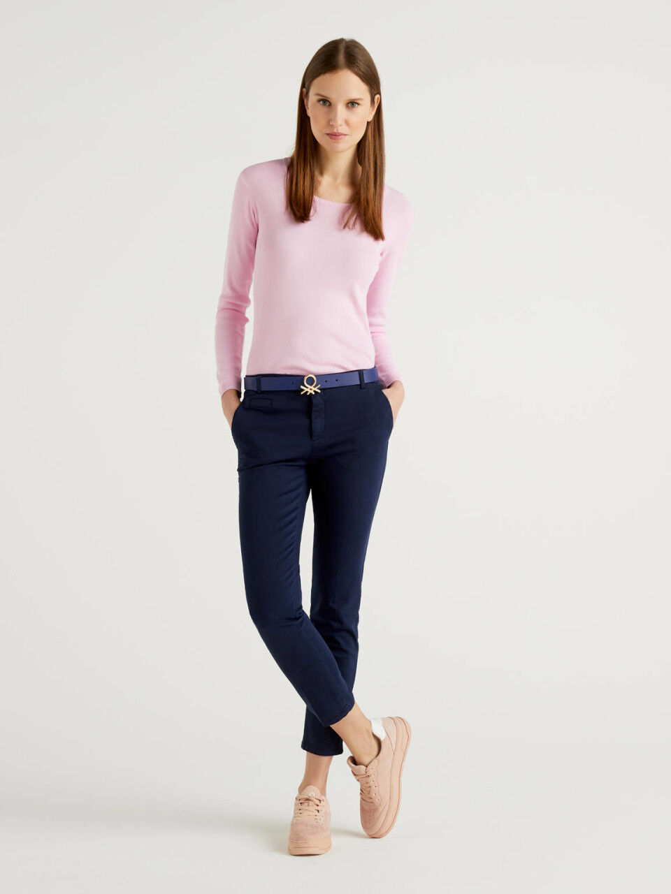Pantalones Chinos Mujer Nueva Colección 2021 | Benetton