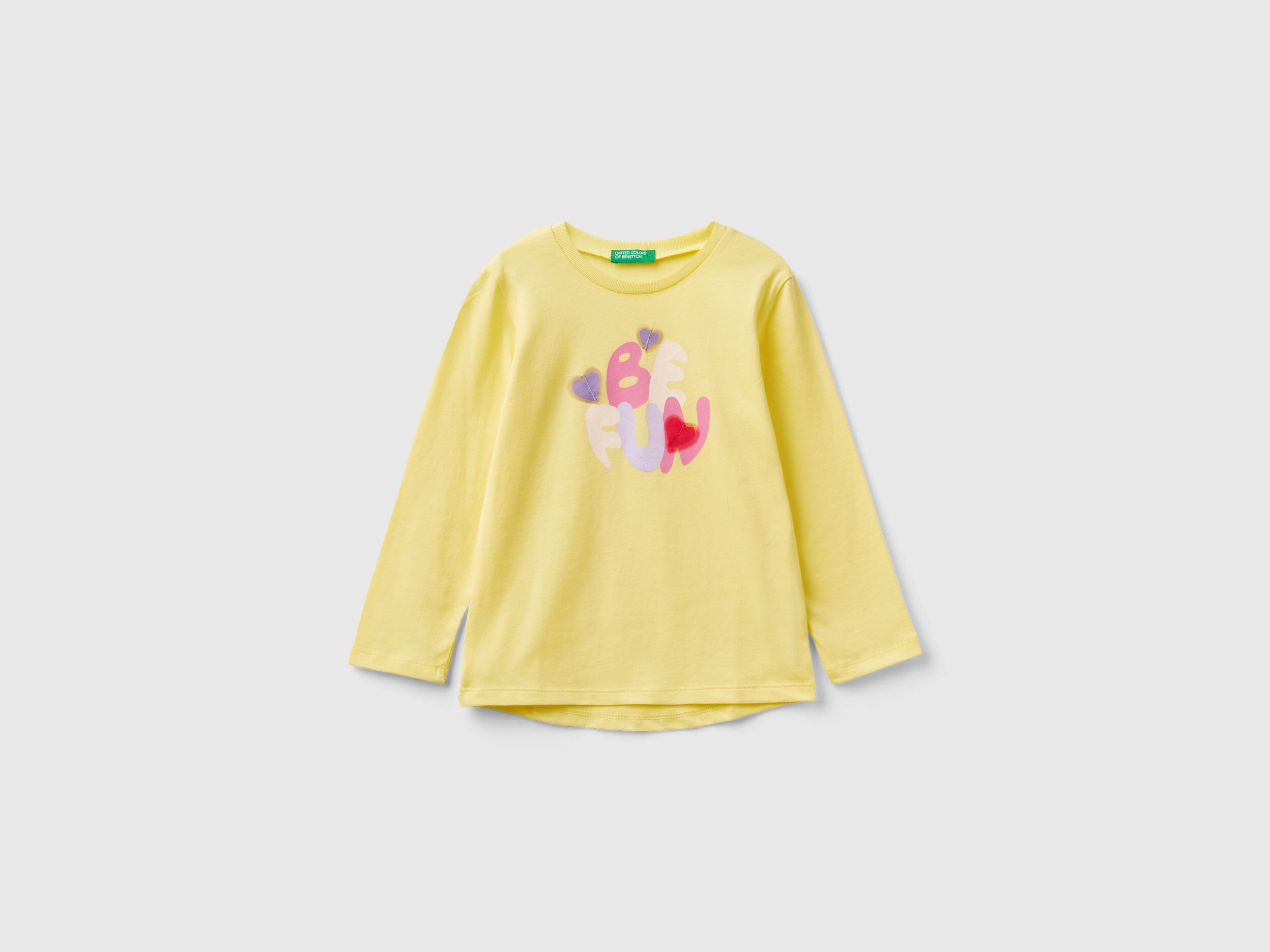 Yellow long sleeve shirt girls online