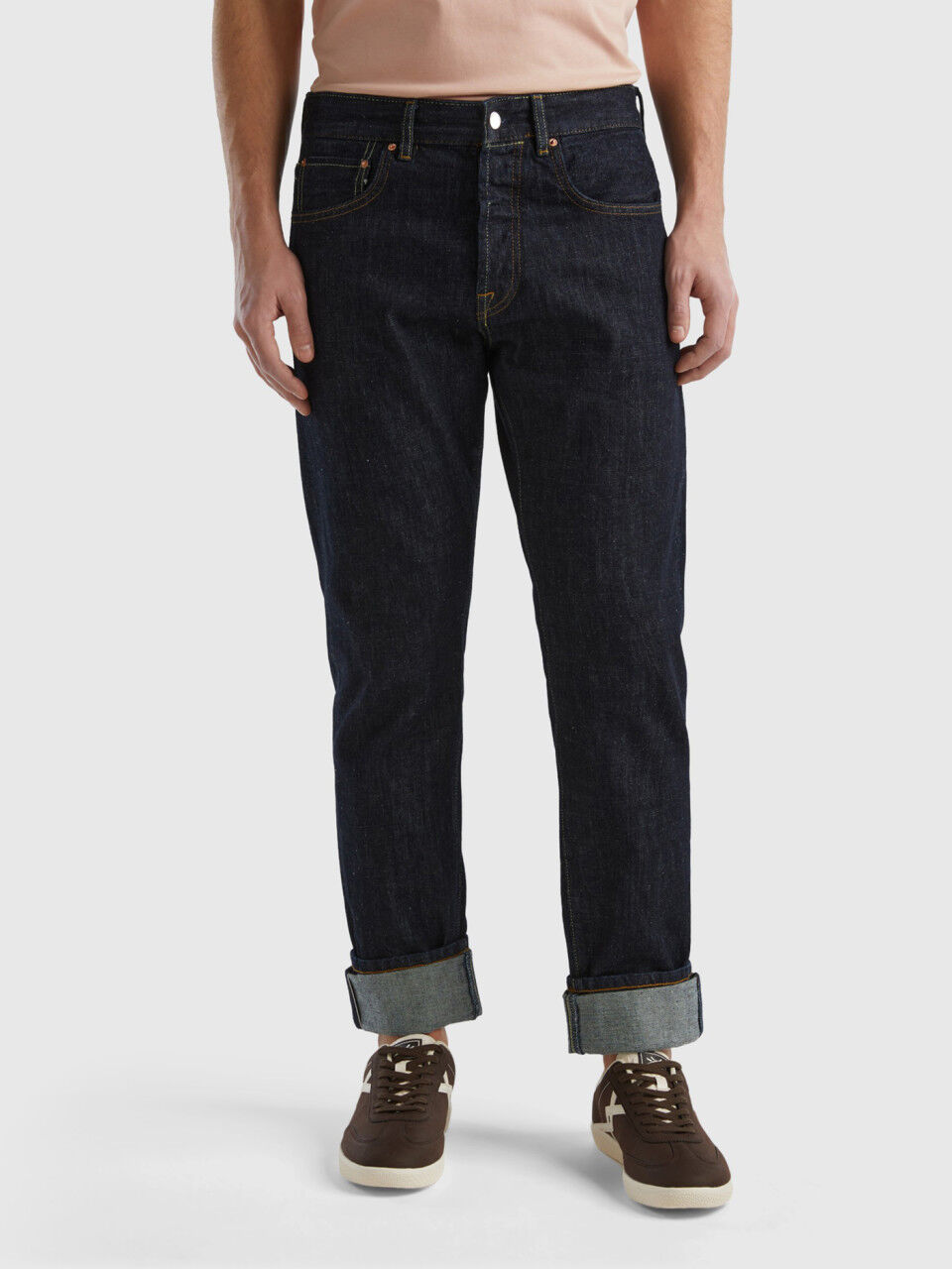 Jeans benetton sale uomo regular