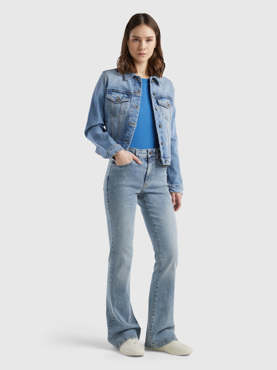 Benetton jeans top