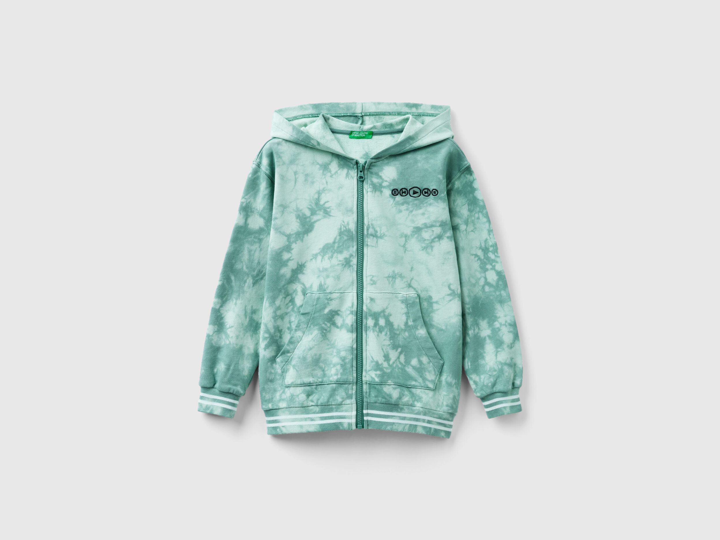 Mint green tie hotsell dye hoodie