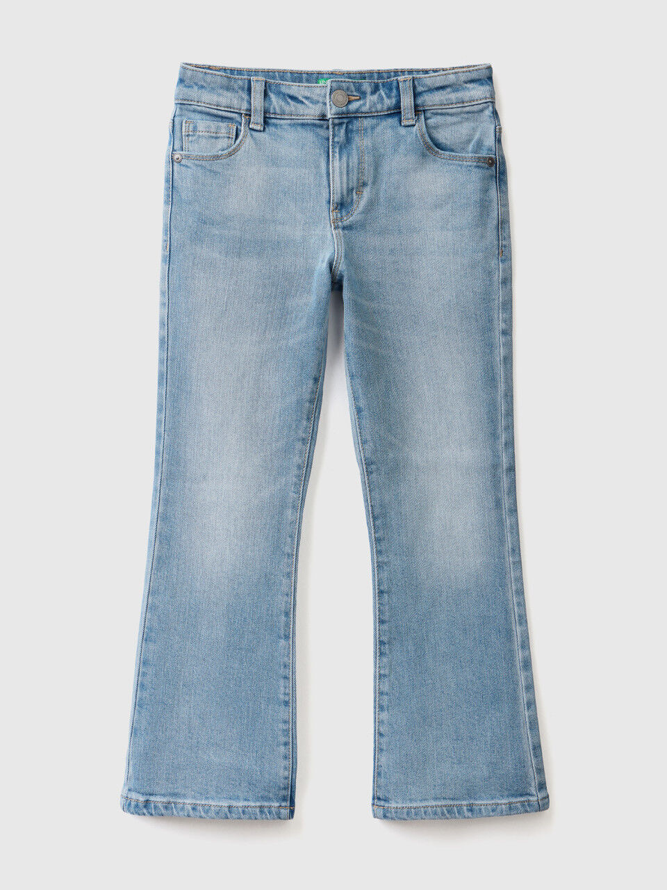 Five pocket flared jeans