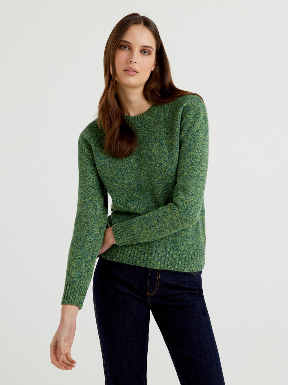 Sweater in pure wool