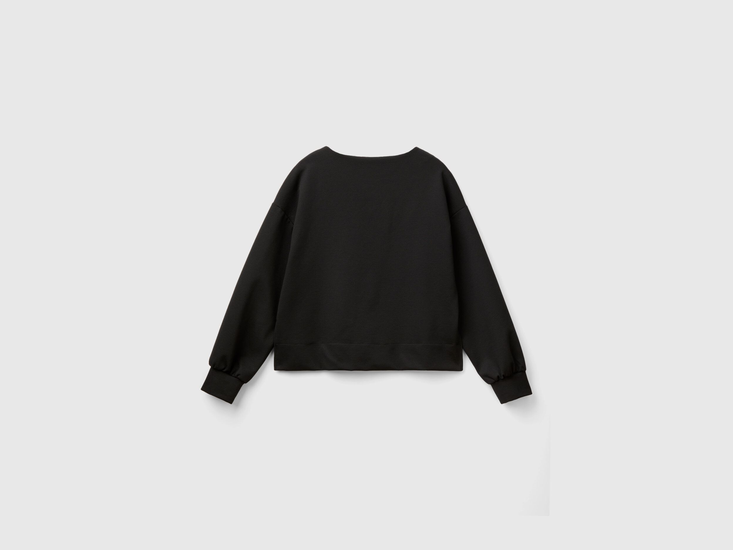 White clearance flowy sweater