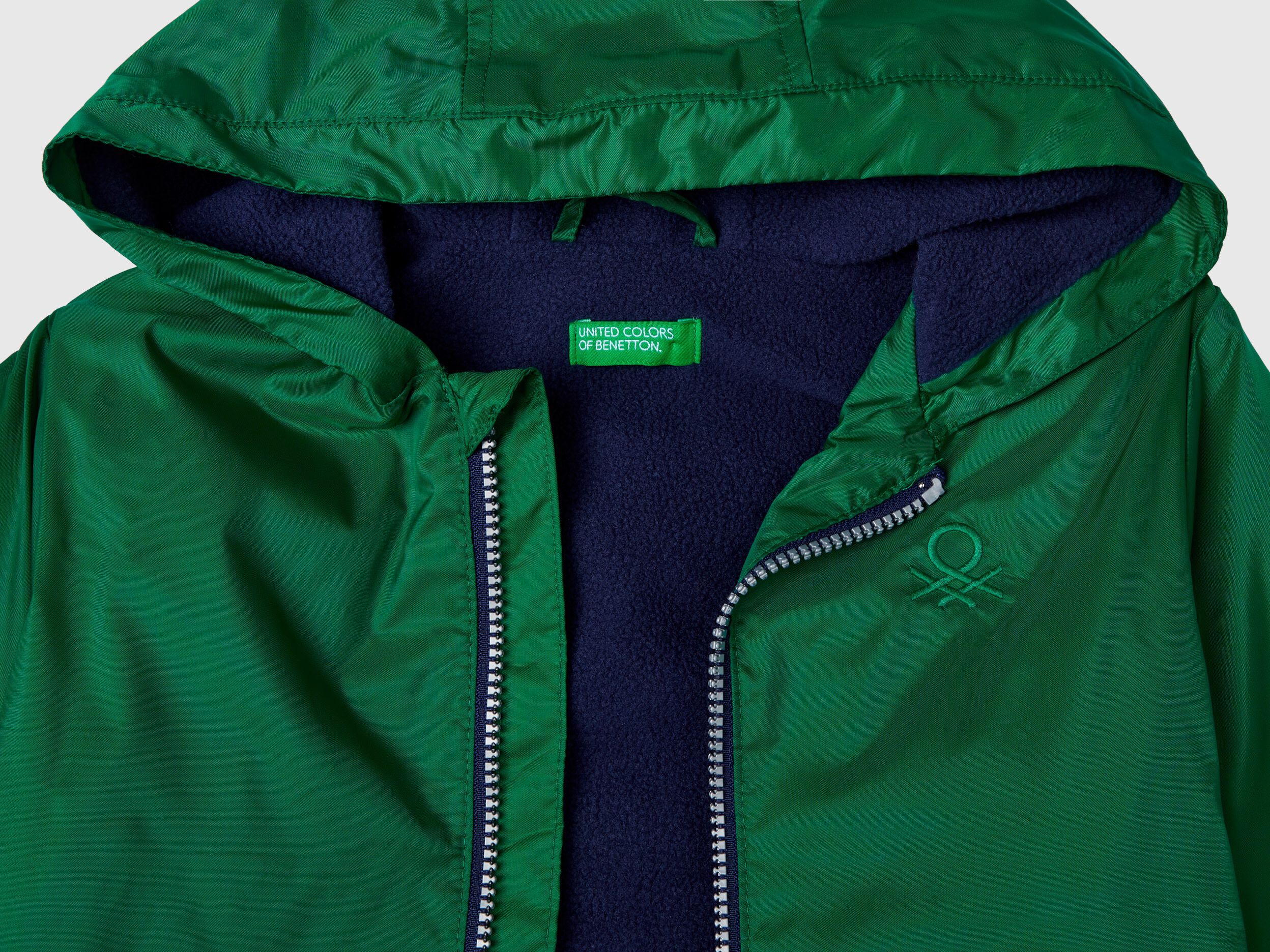 Benetton green new arrivals jacket