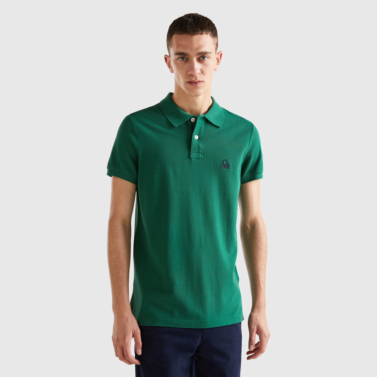 Polo 2025 verde oscuro