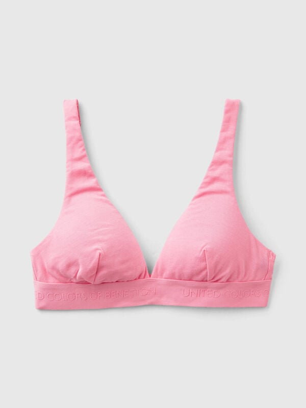 Tyr Sport Solid Triangle Bra, Pink, X-Large 